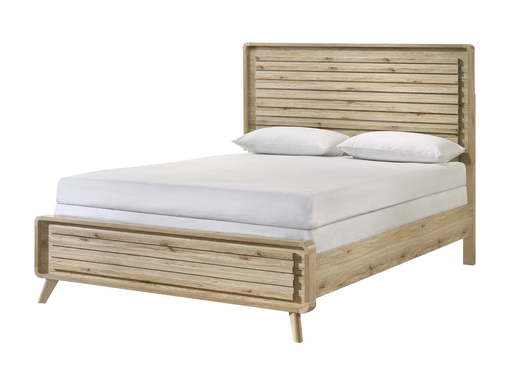 Dawson - Queen 4 Piece Bedroom Set - Light Brown - Image 2