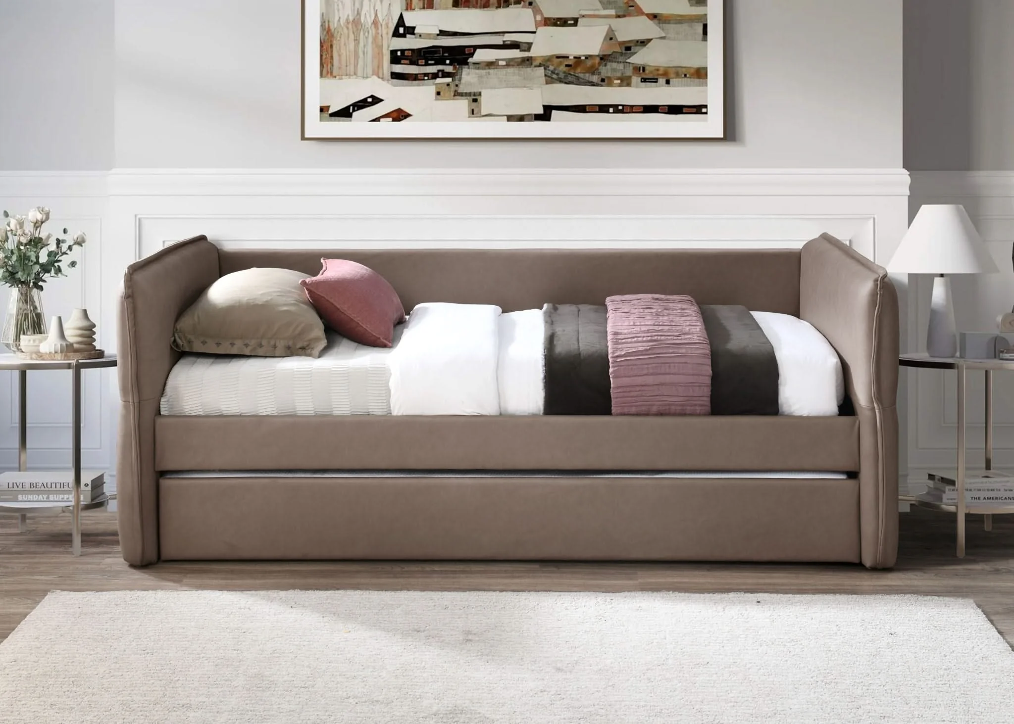 Daybed With A Trundle, Stylish Design - Image 3