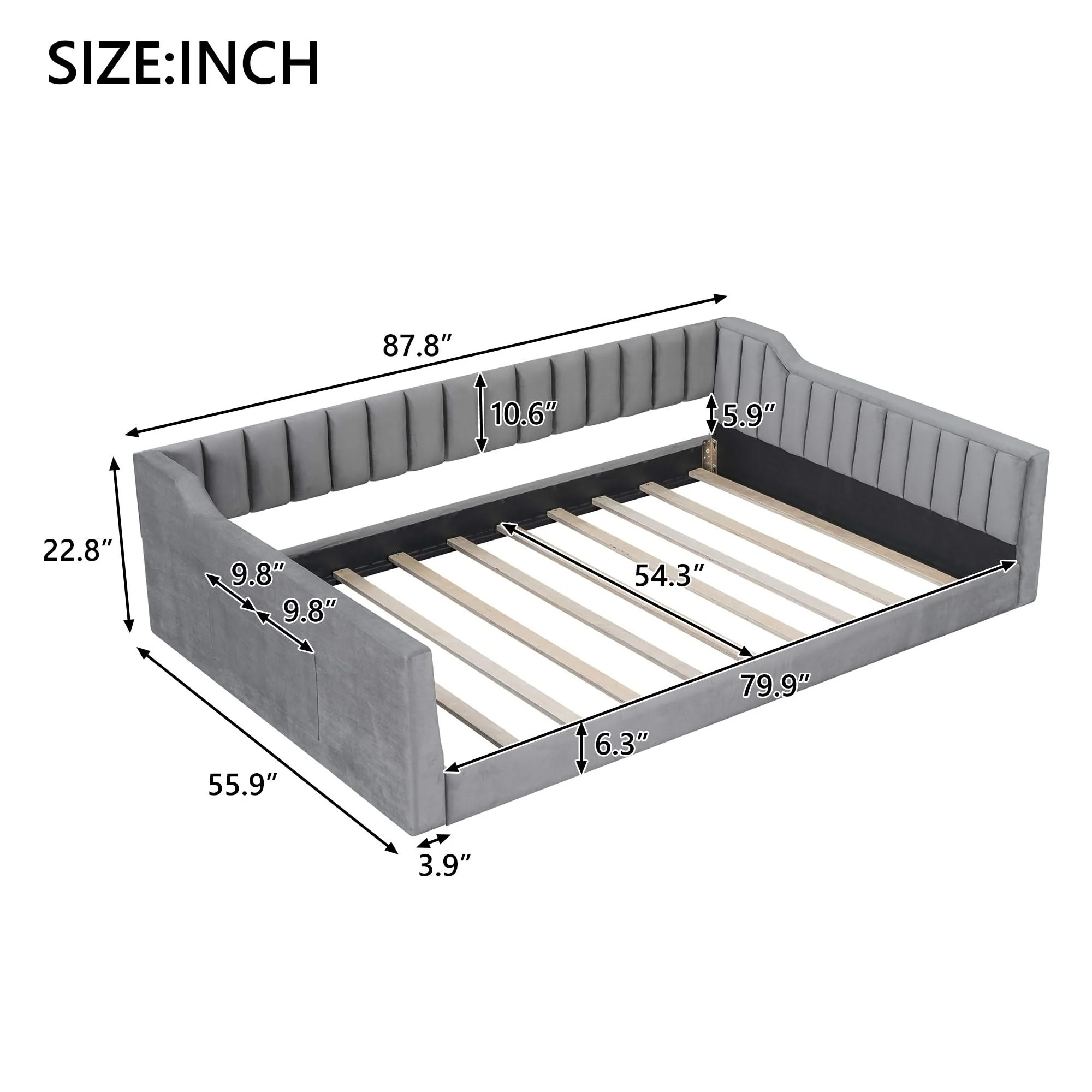 Daybed With Side Storage Pocket - Image 14