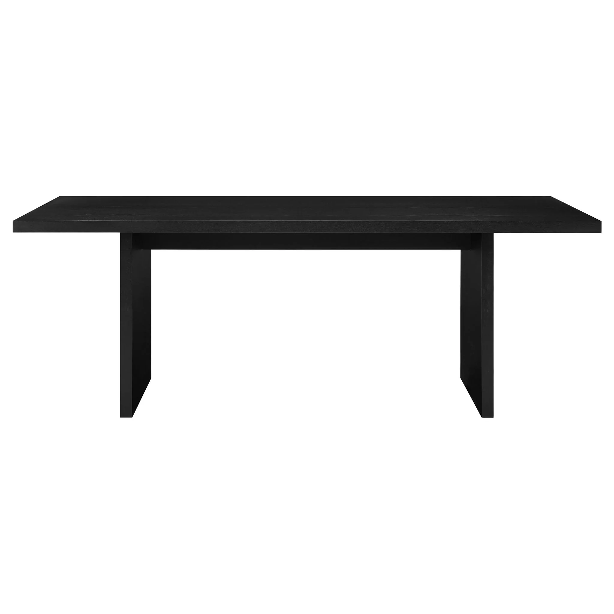 Decker 7-piece 82-inch Rectangular Dining Set Black - Image 2