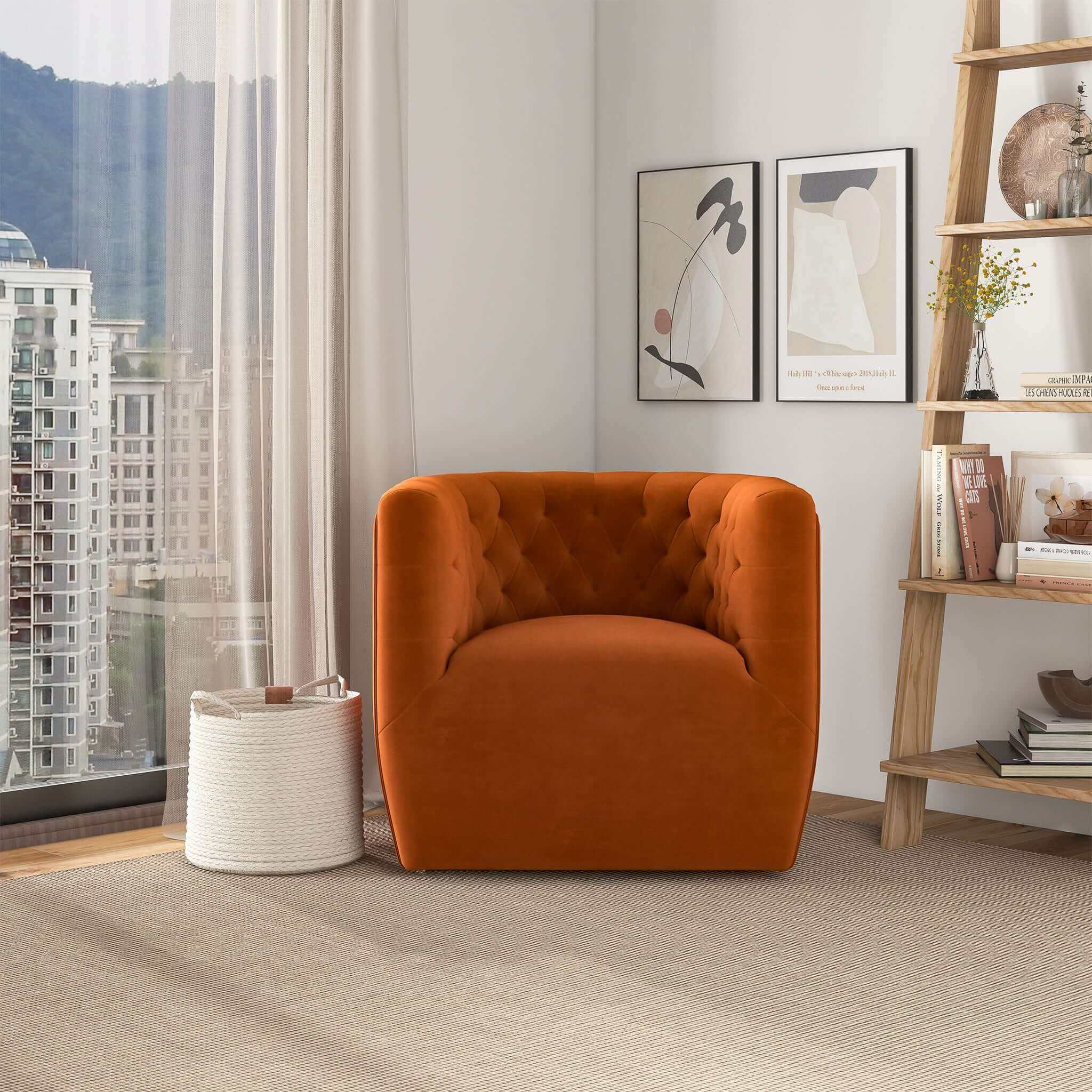 Delaney - Ergonomic Design Swivel Chair - Image 12