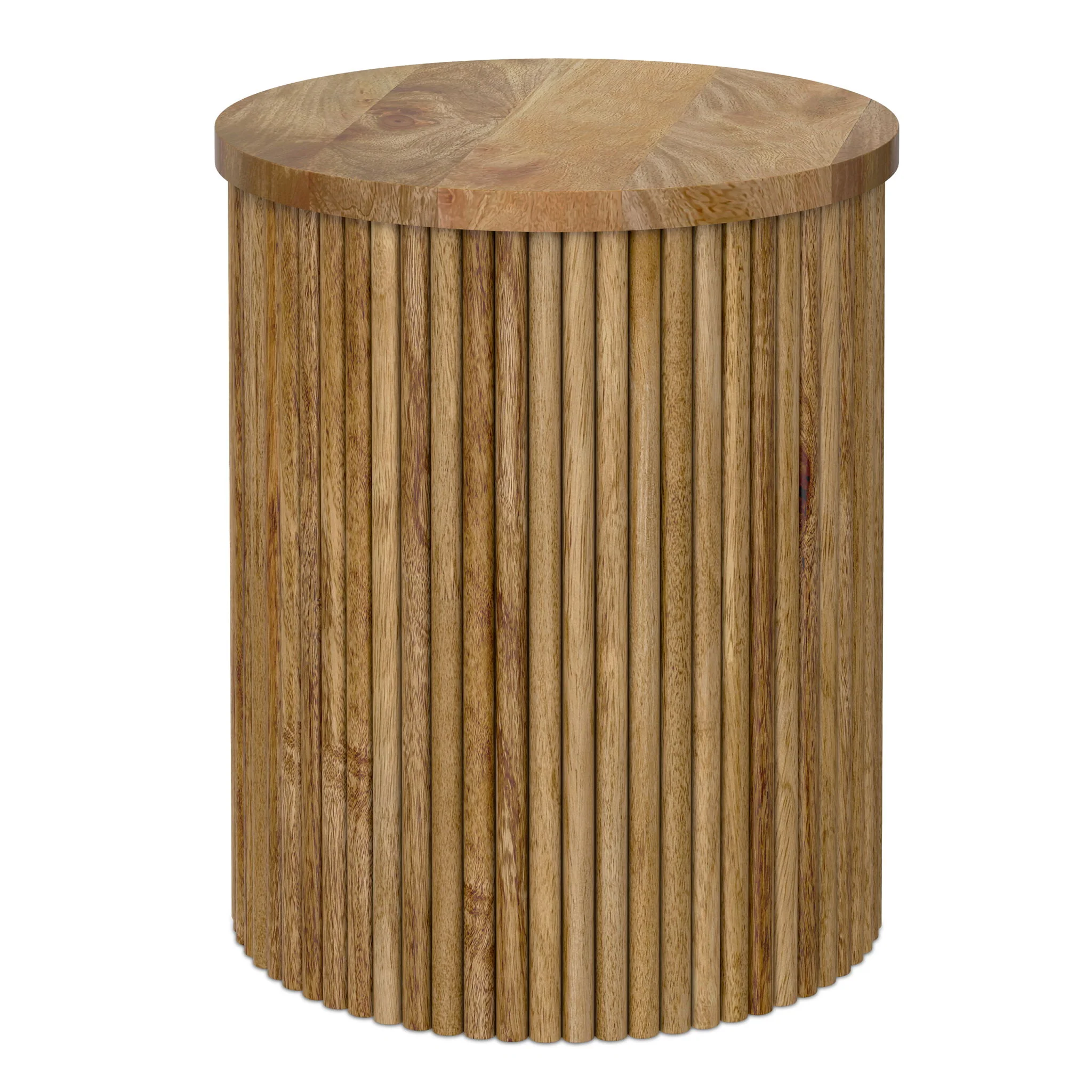 Demy - Handcrafted Metal Accent Table - Image 15