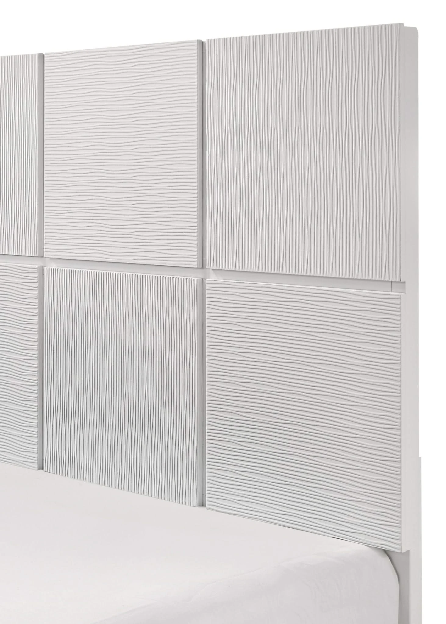 Denker - Full Bed - White - Image 3