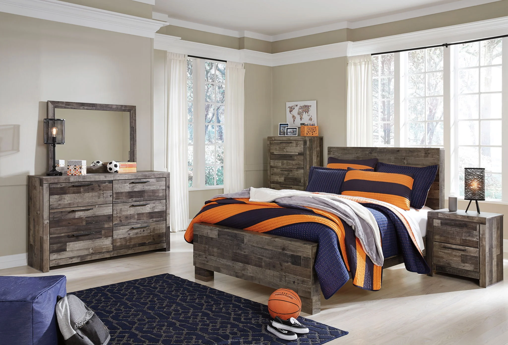 Derekson - Panel Bed - Image 17