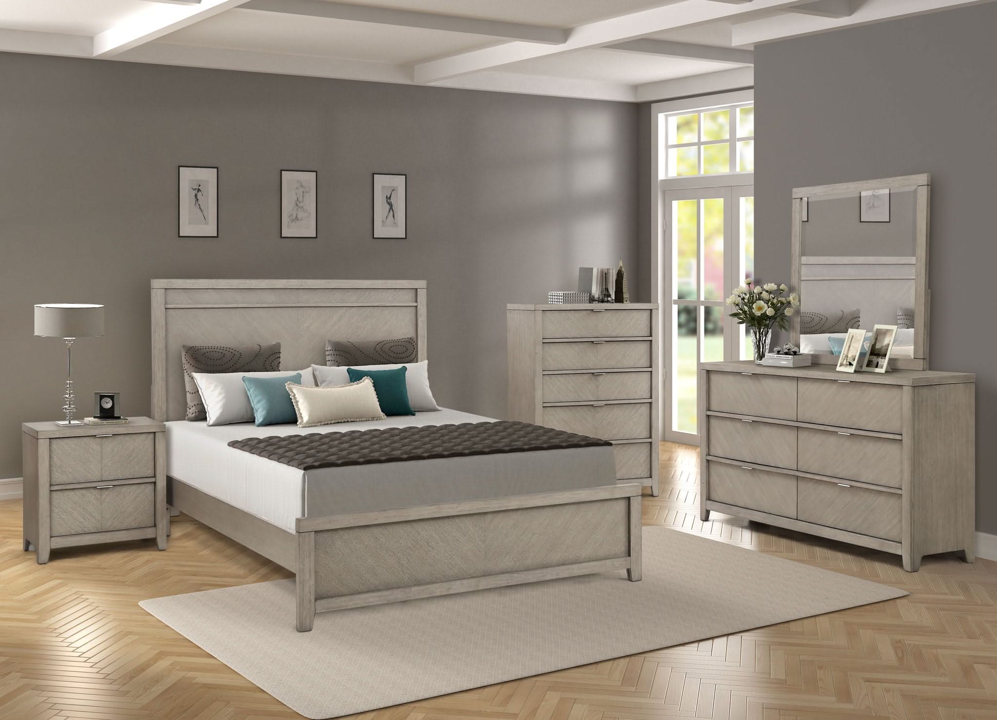 Design Style Mirror - Light Gray - Image 2