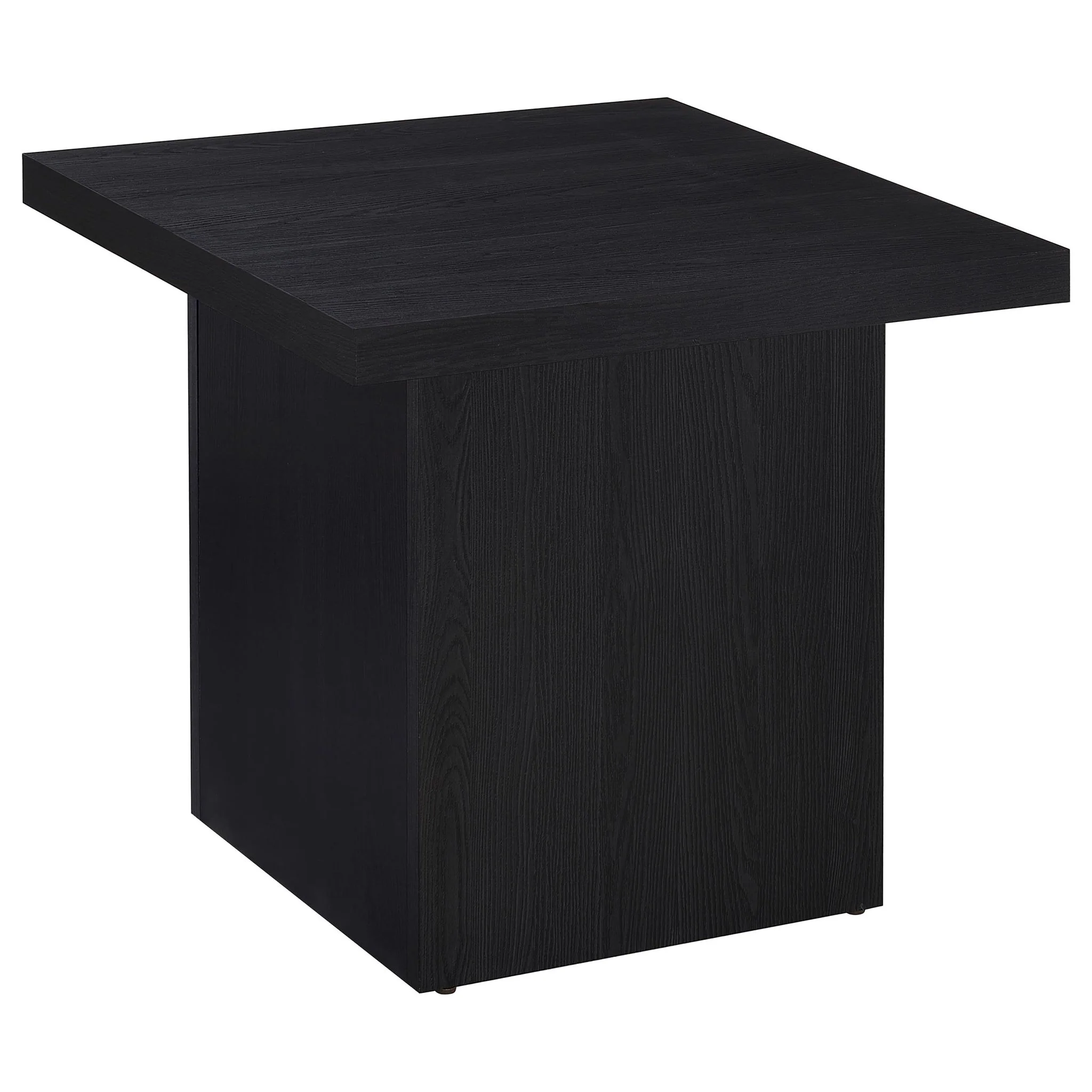 Devar 3-piece Square Cocktail Coffee End Table Set Black - Image 3