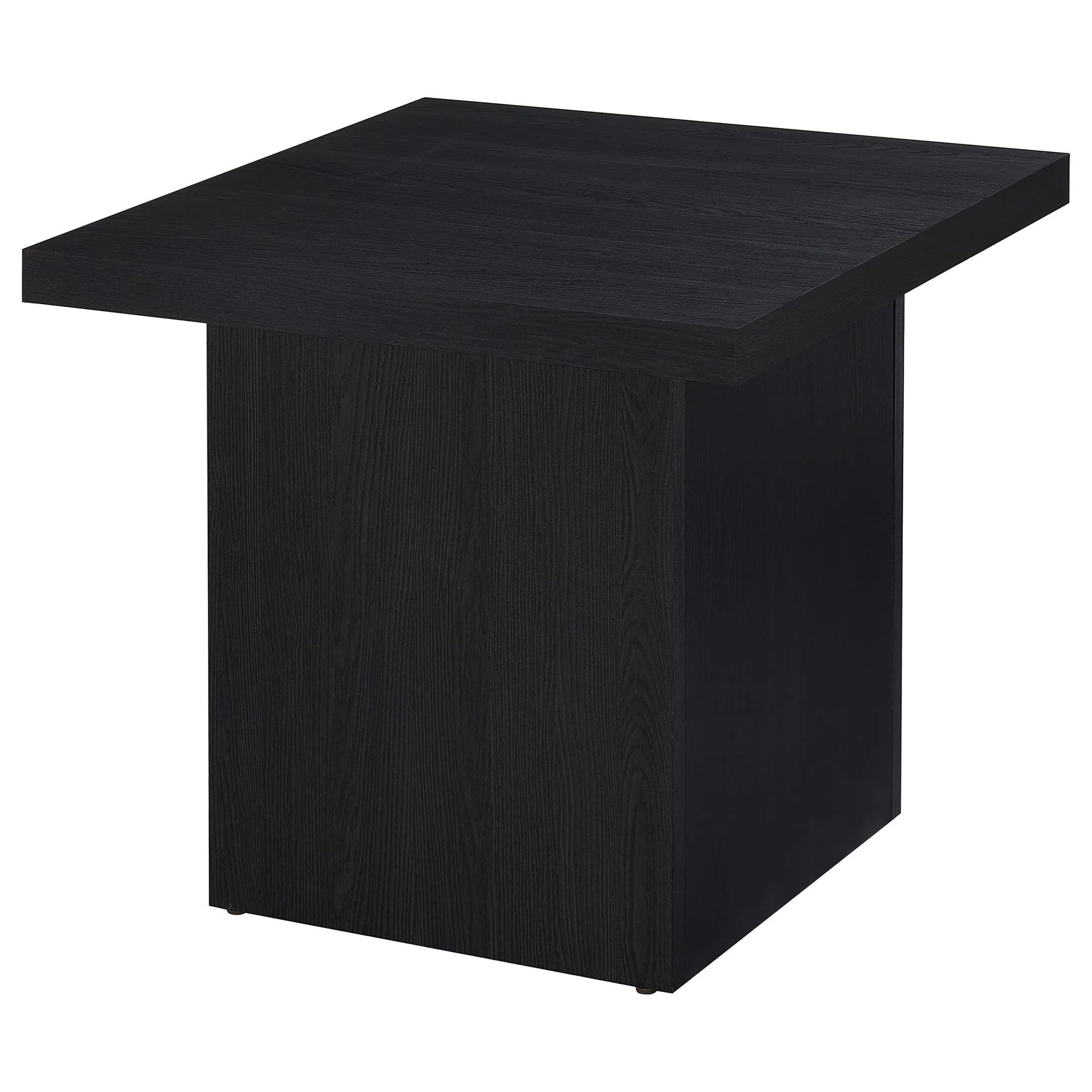 Devar 3-piece Square Cocktail Coffee End Table Set Black - Image 4