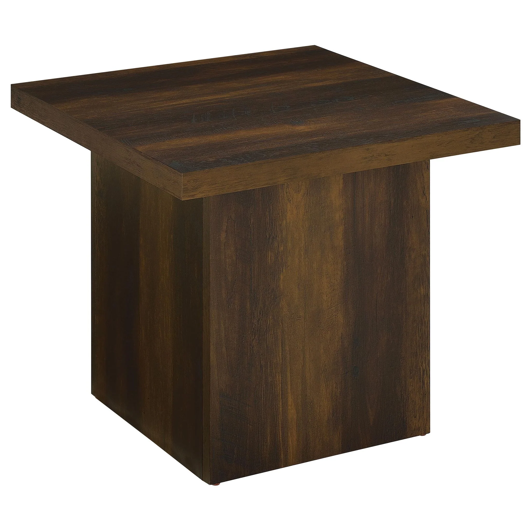 Devar 3-piece Square Coffee and End Table Set Dark Pine - Image 2