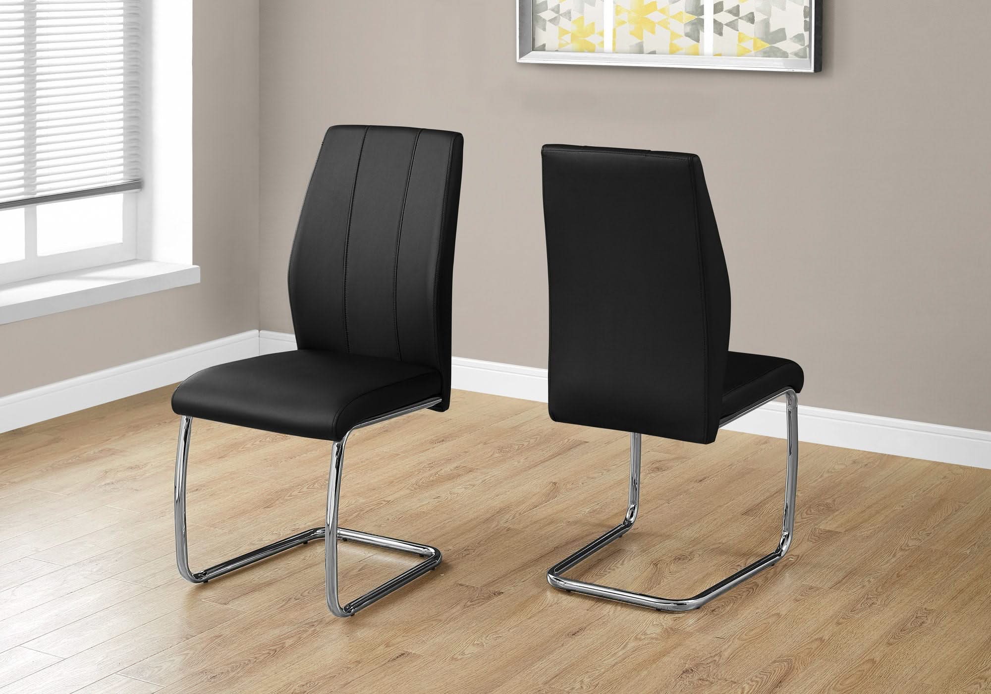 Dining Chair, Side Upholstered For Dining Room, Contemporary & Modern (Set of 2) - Image 5