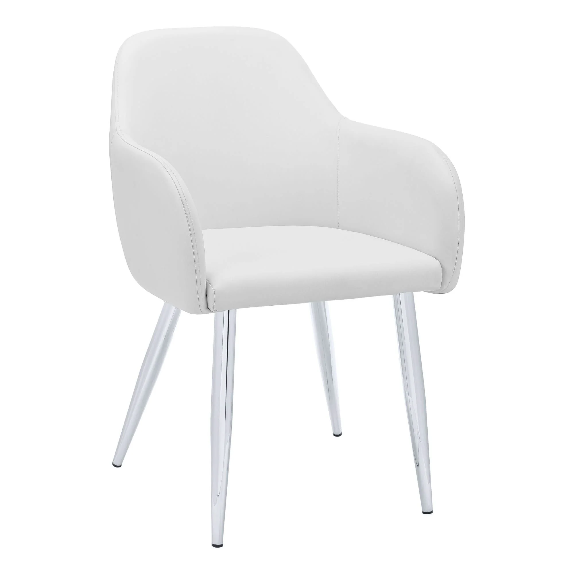 Dining Side Chair, Upholstered For Dining Room, Contemporary & Modern (Set of 2) - Image 3
