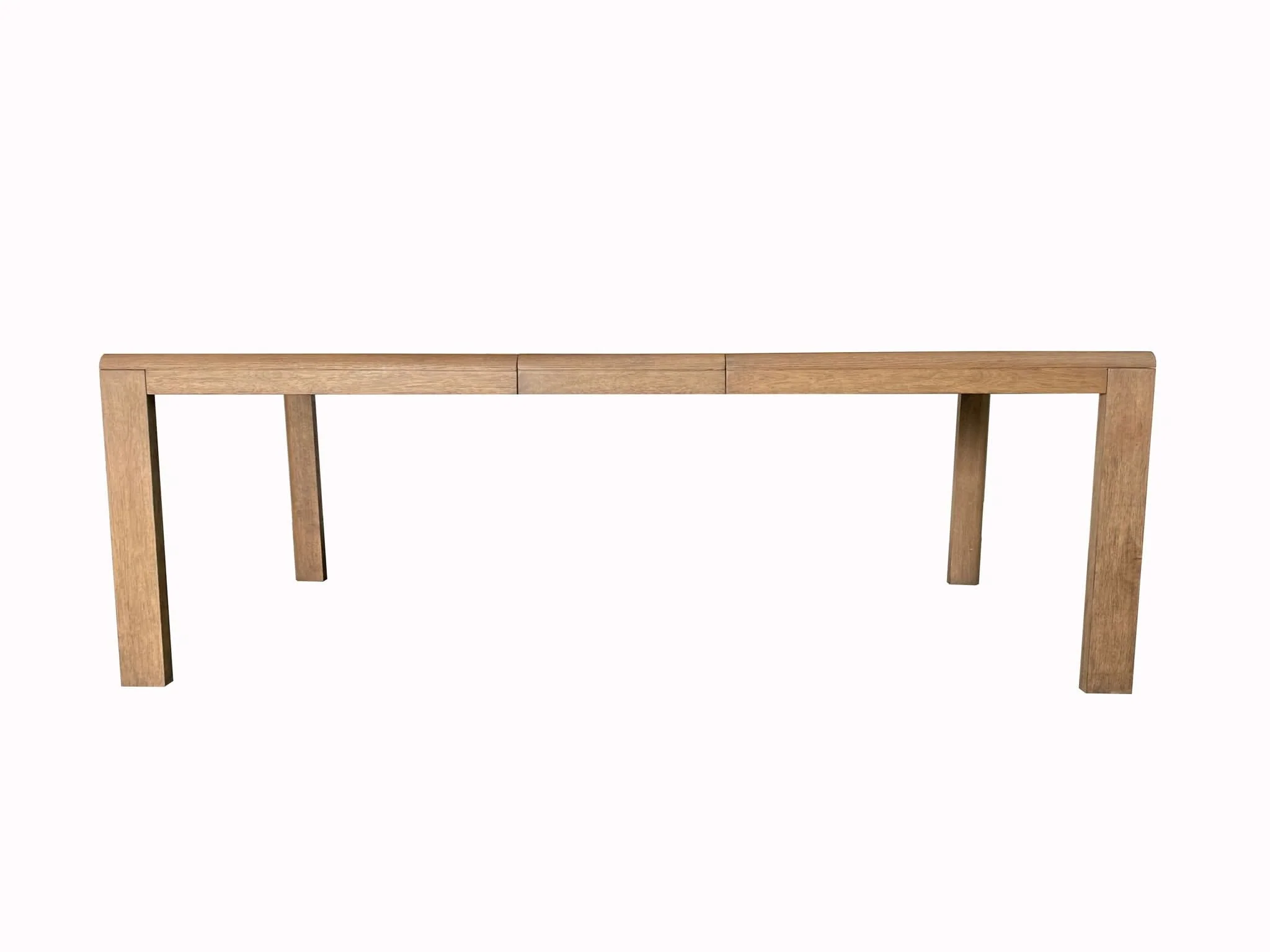 Dining Table With Leaf - Light Brown - Image 4