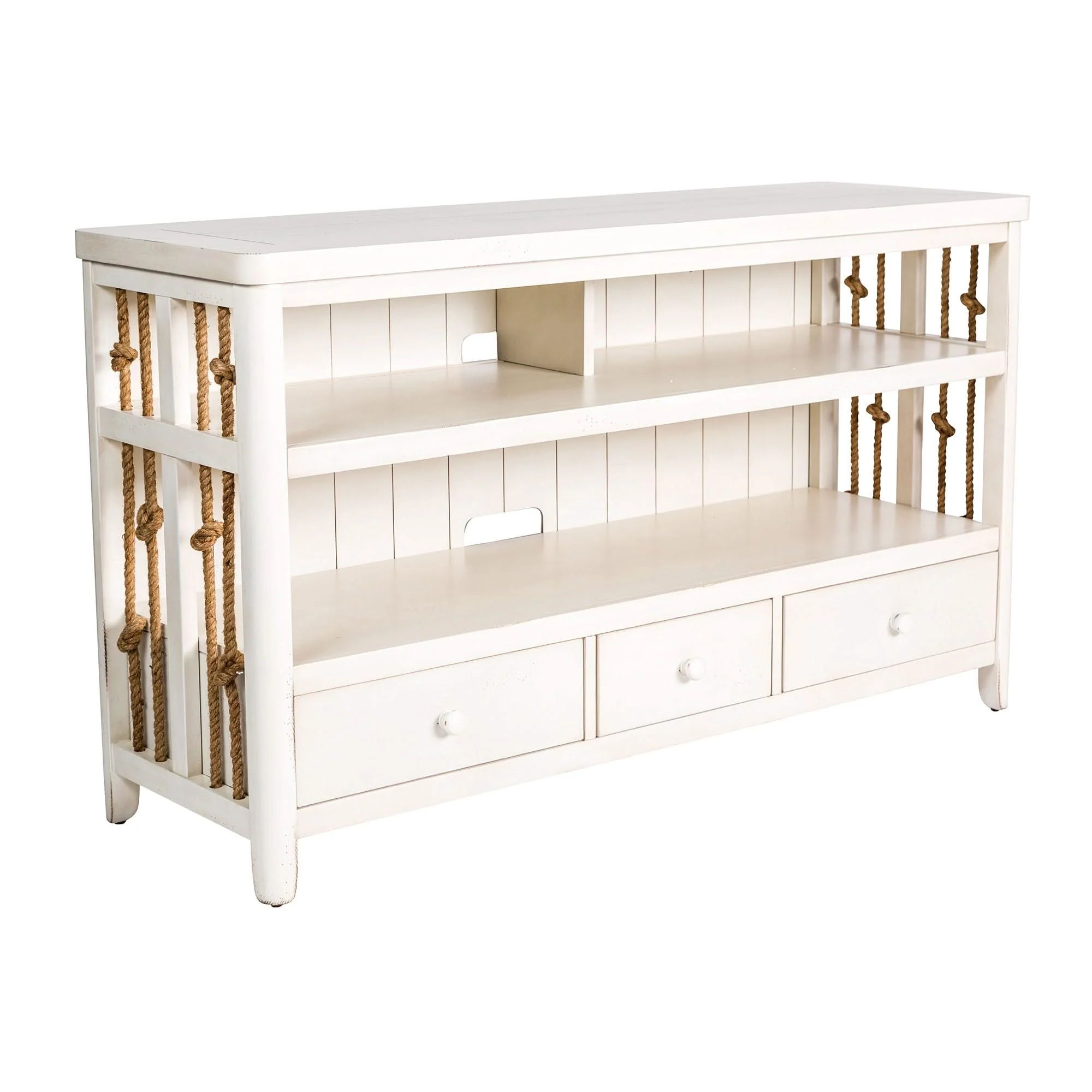 Dockside - TV Console - White - Image 3