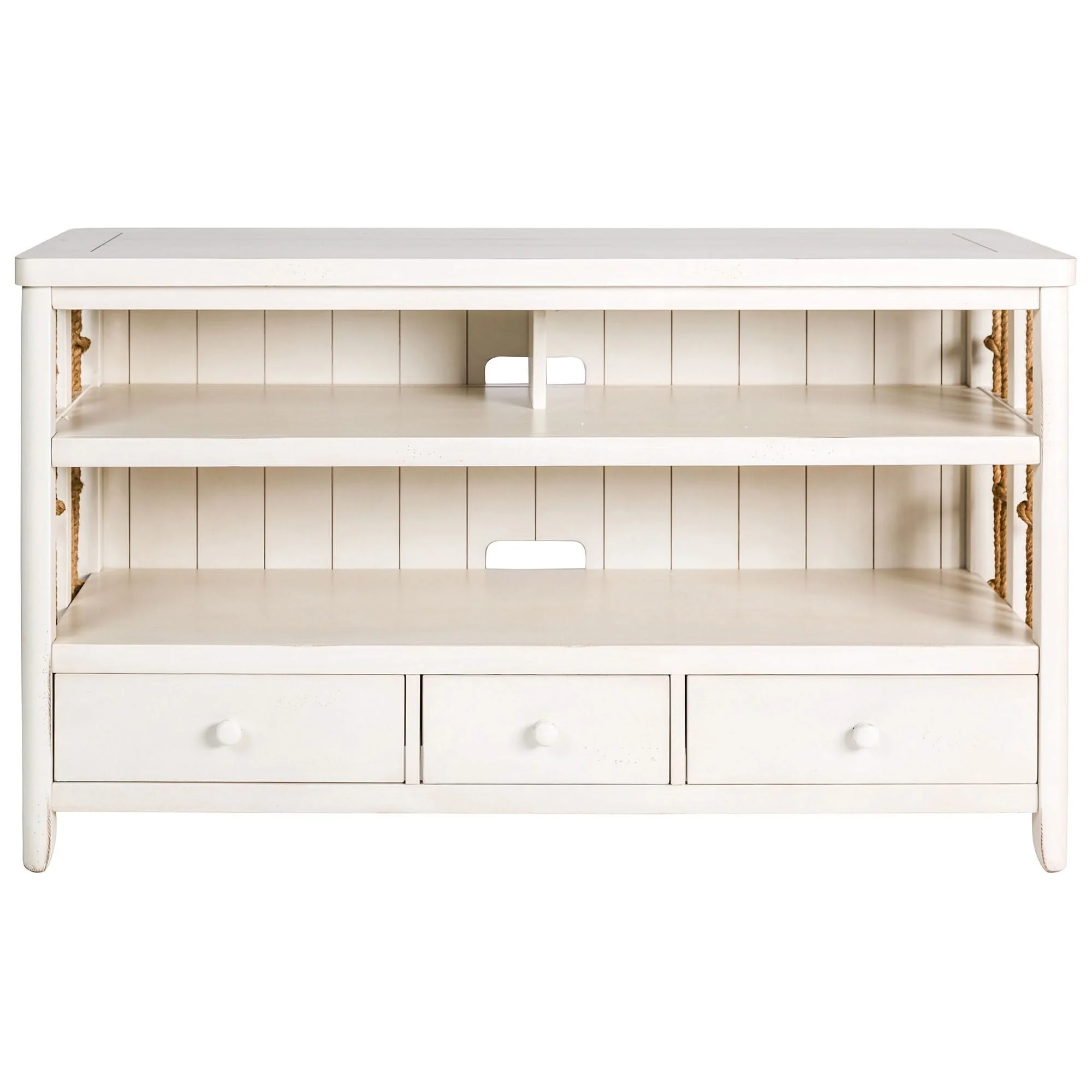 Dockside - TV Console - White - Image 4