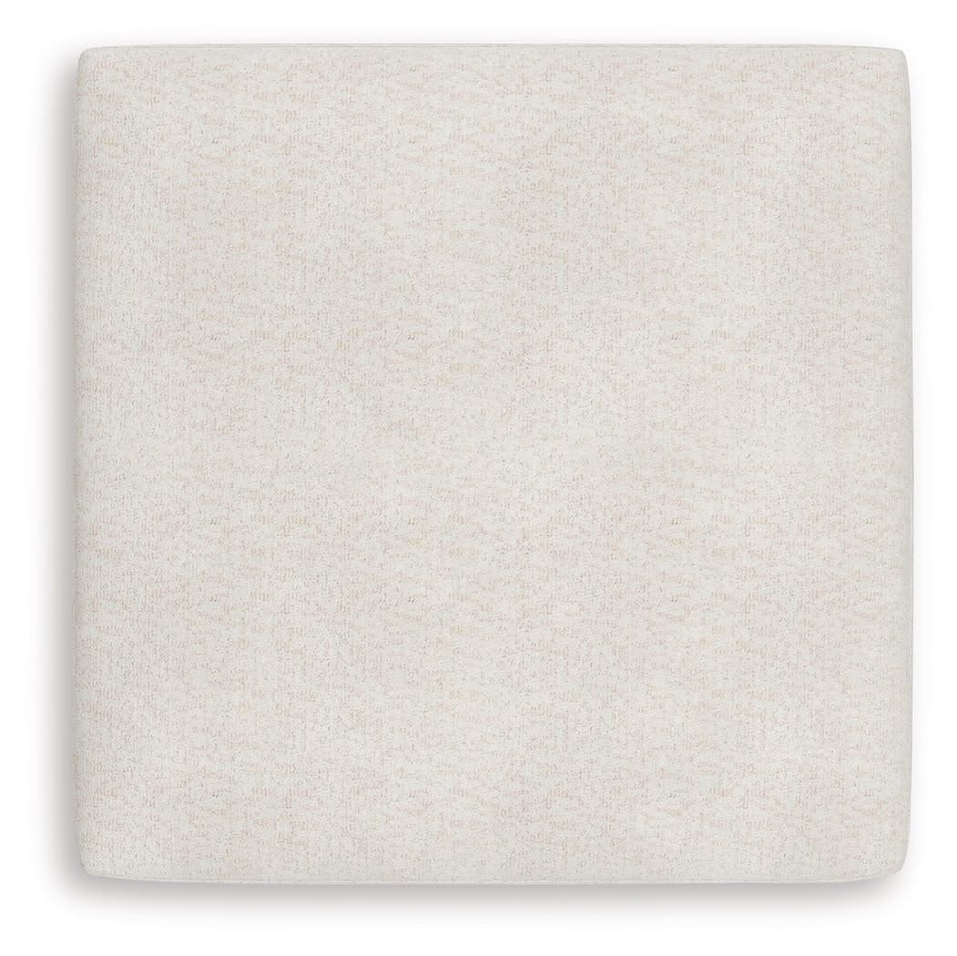 Donelson Creek - Oversized Accent Ottoman - Vanilla - Image 2