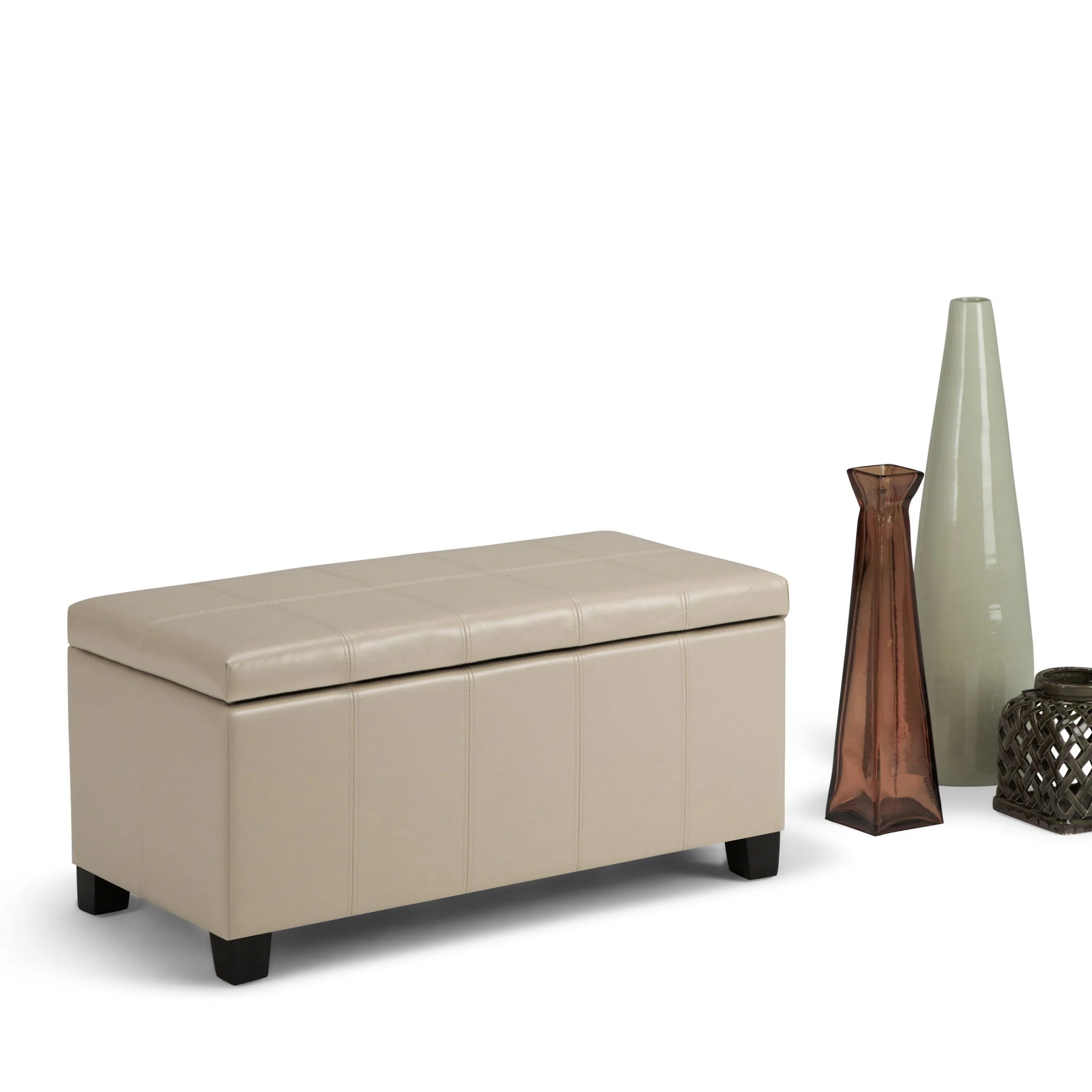 Dover - Upholstered Storage Ottoman Bench - Image 13