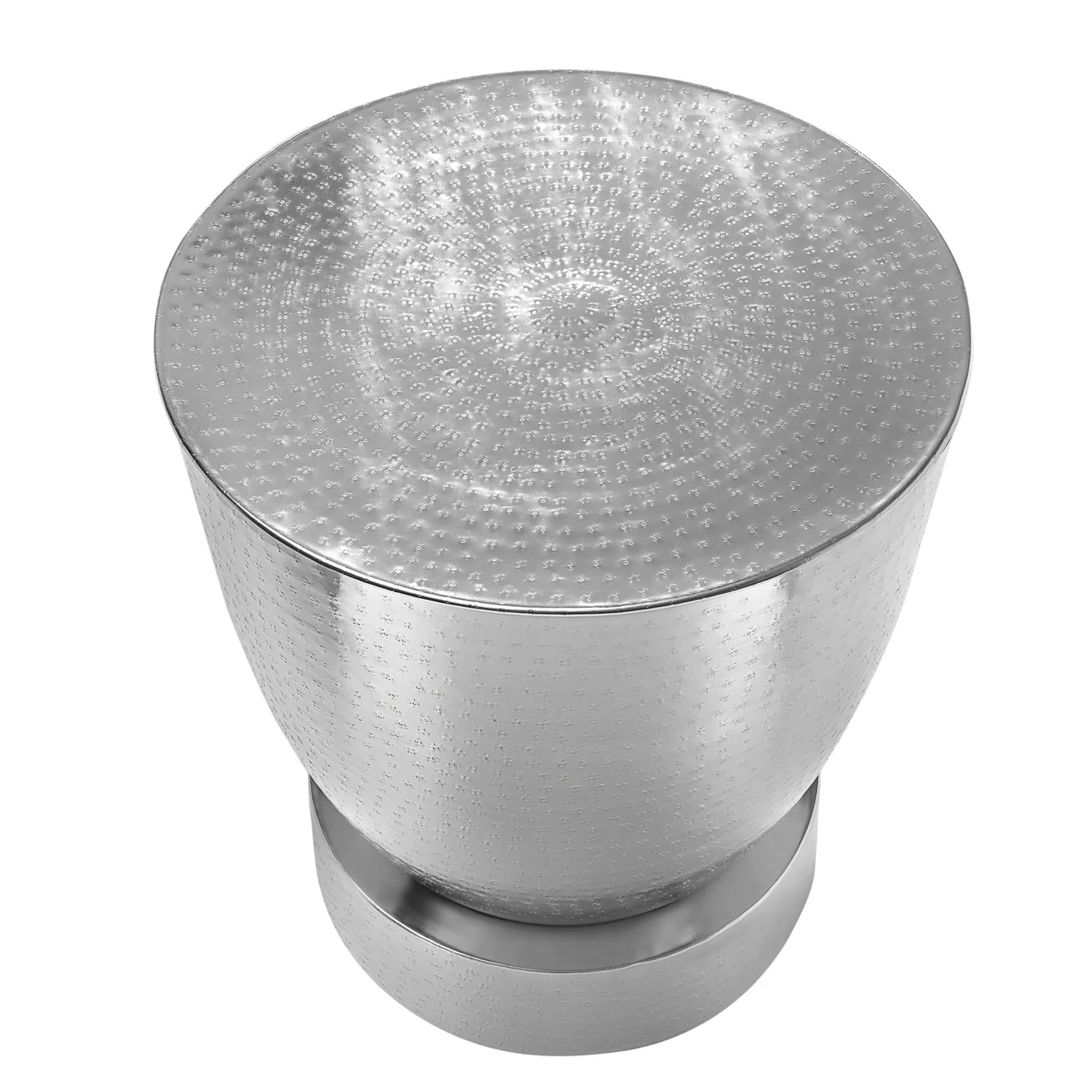 Drum Accent Side Table, Contemporary & Modern Design - Image 7