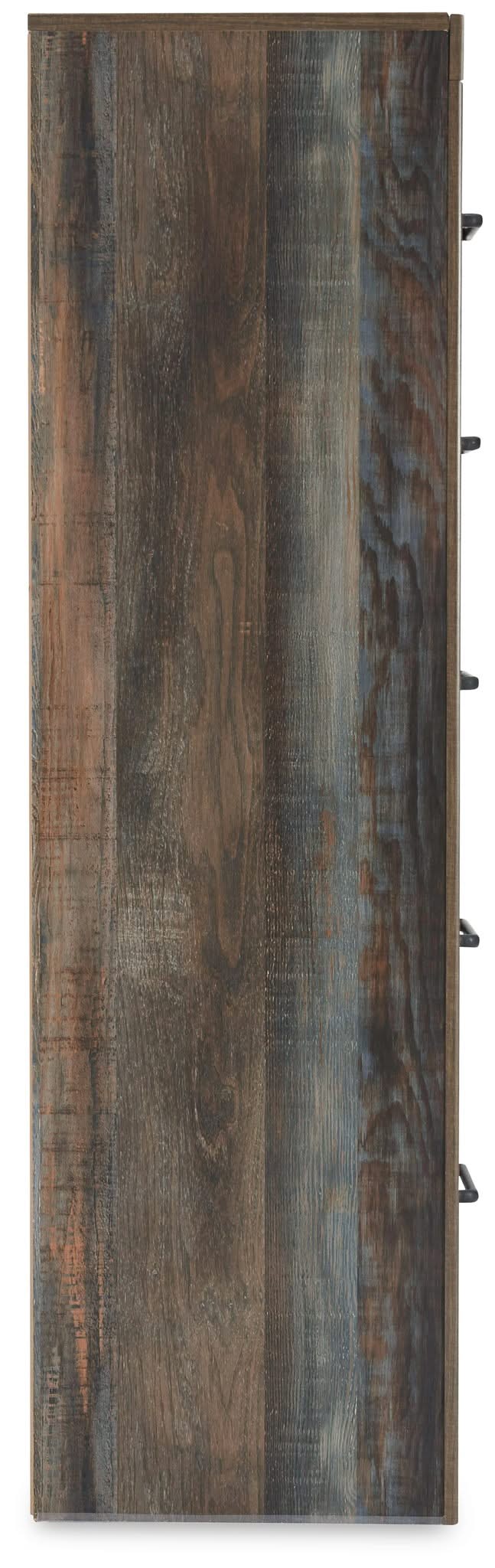 Drystan - Five Drawer Chest - Brown / Beige - Image 3