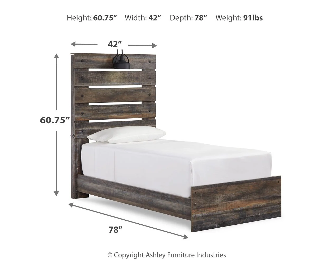 Drystan - Panel Bed - Image 16