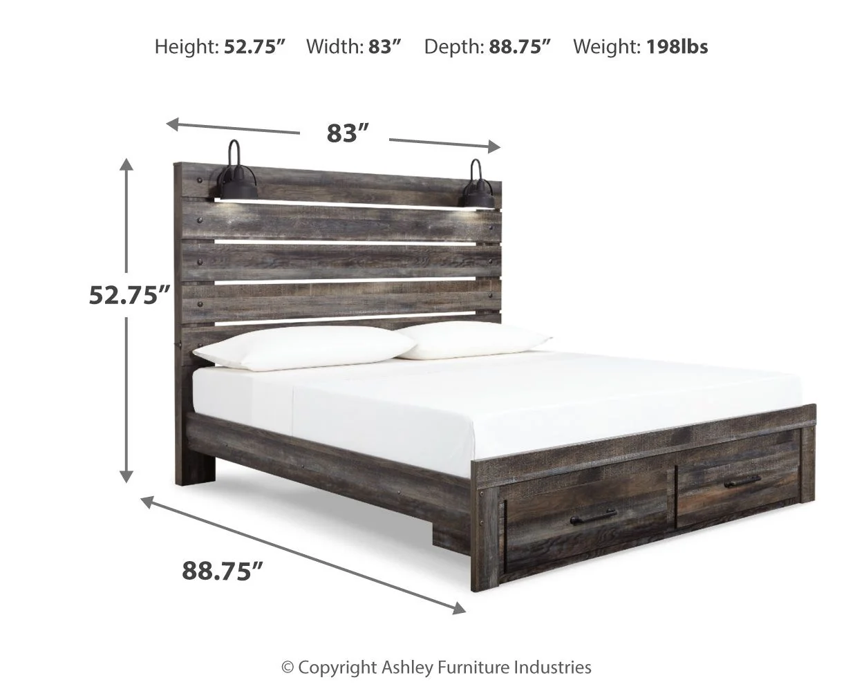 Drystan - Panel Bed - Image 32