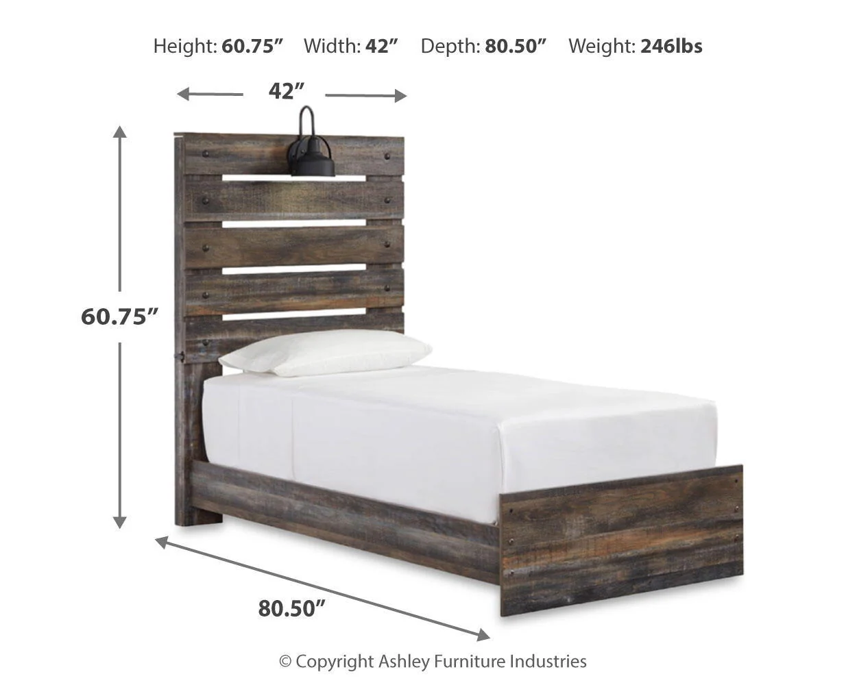Drystan - Panel Bed - Image 34
