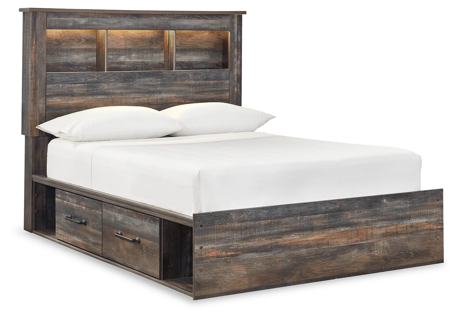 Drystan - Panel Bookcase Bed - Image 8