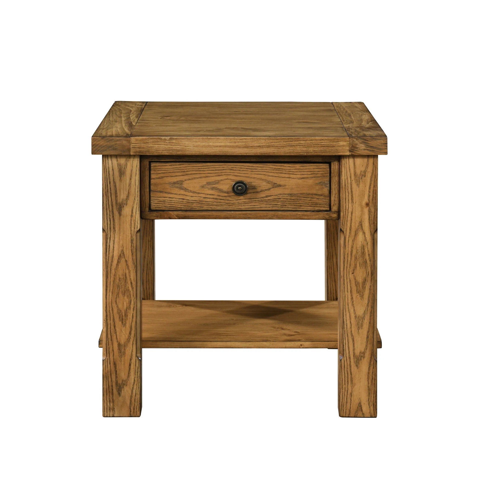 Duncan - 1 Drawer End Table - Walnut - Image 3
