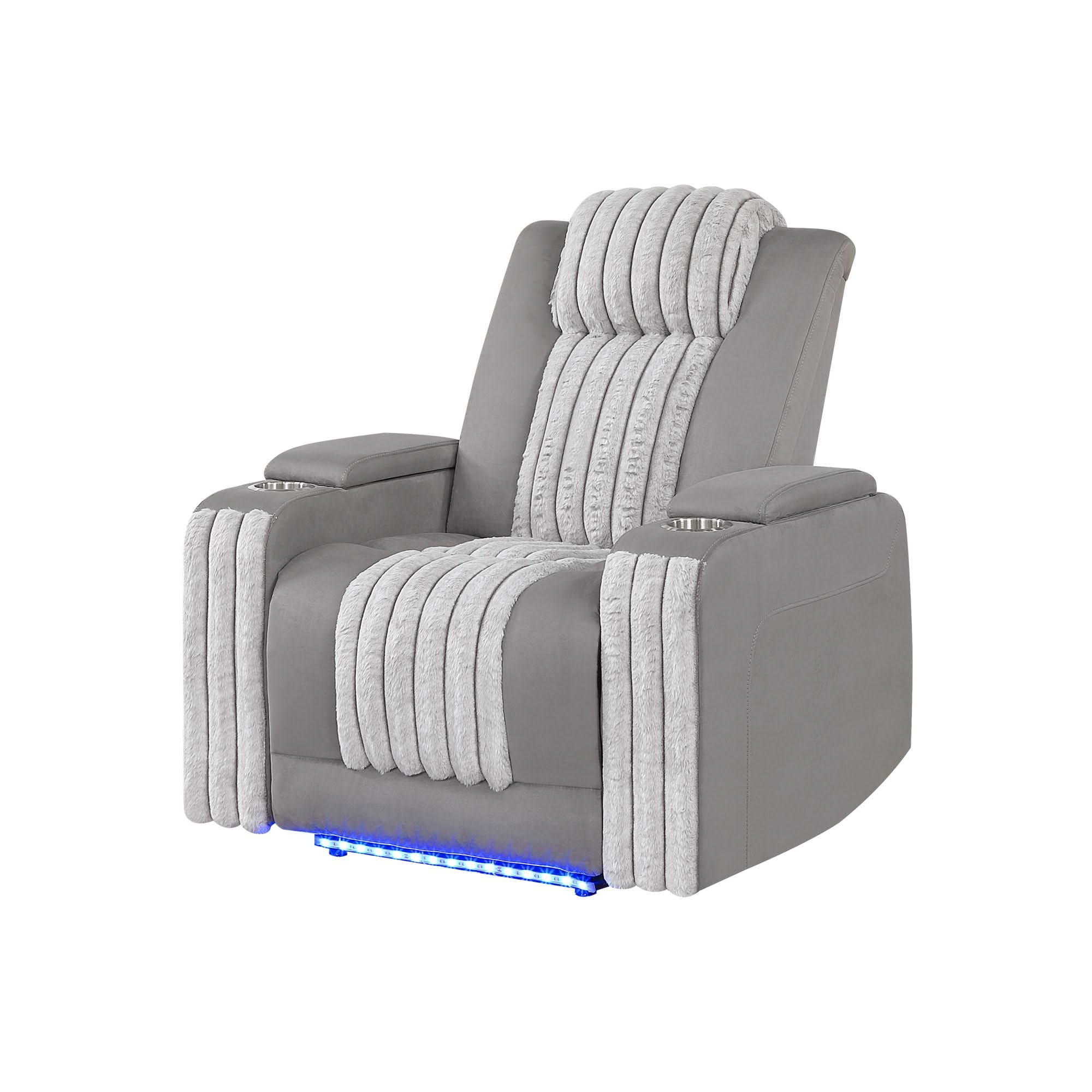 Duran - Power Recliner With Power Headrest - Image 10