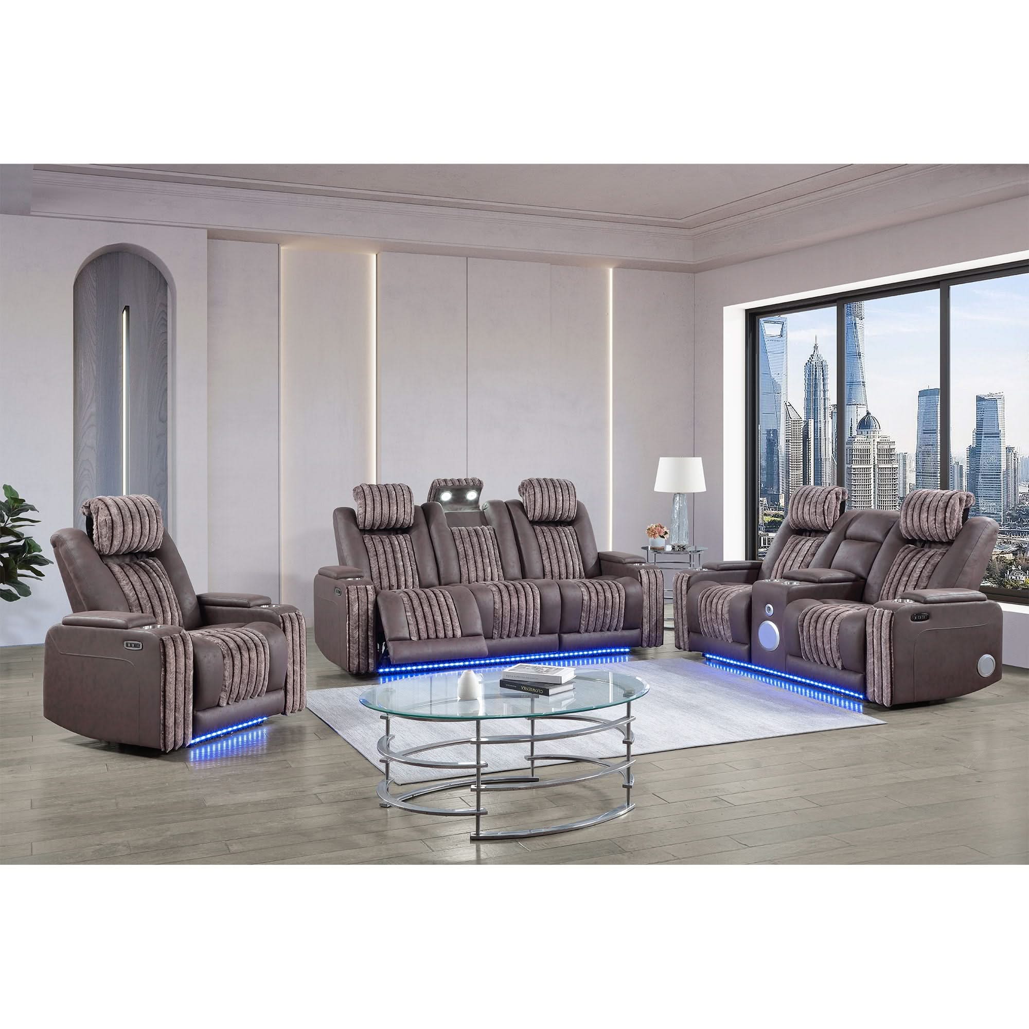 Duran - Power Recliner With Power Headrest - Image 4