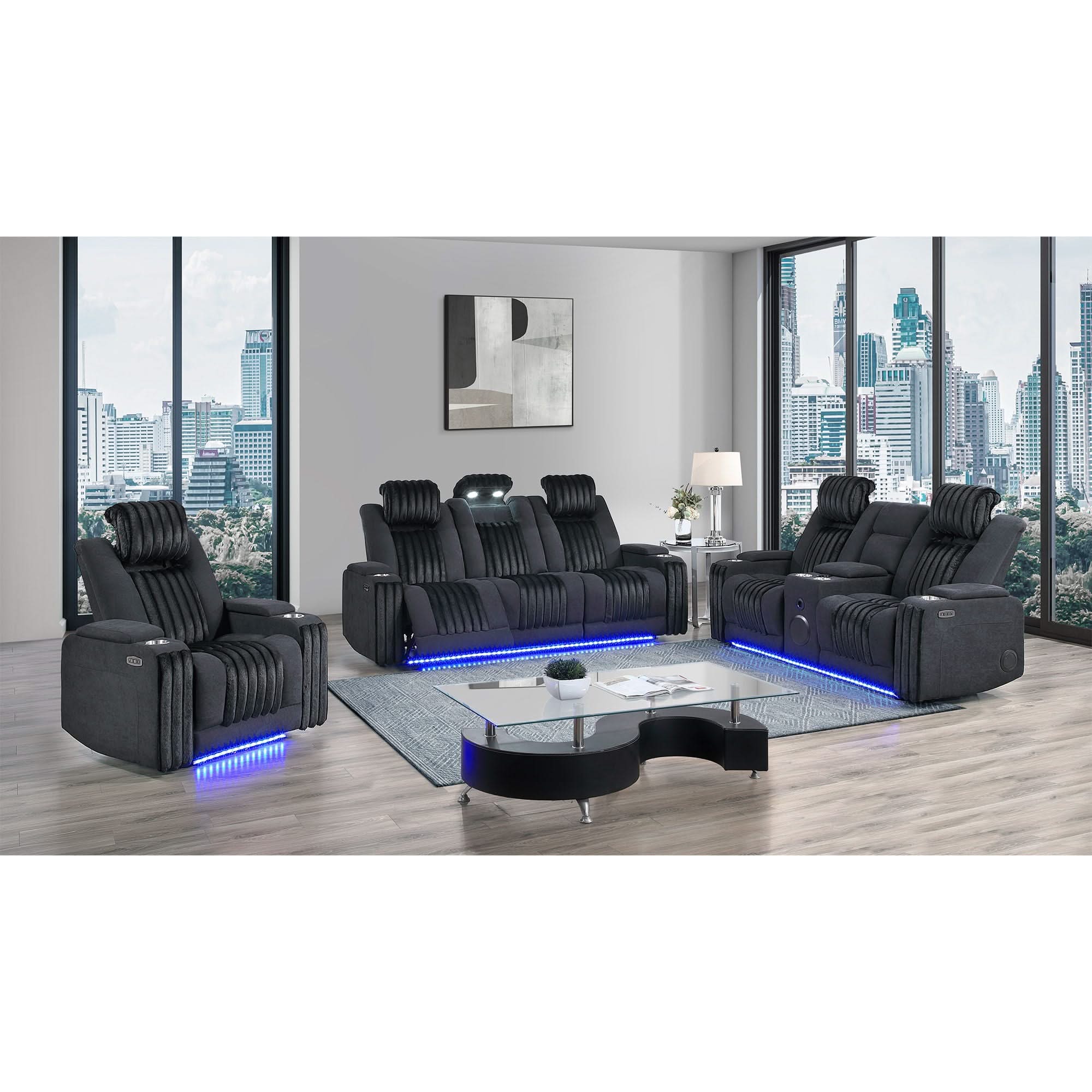 Duran - Power Recliner With Power Headrest - Image 5
