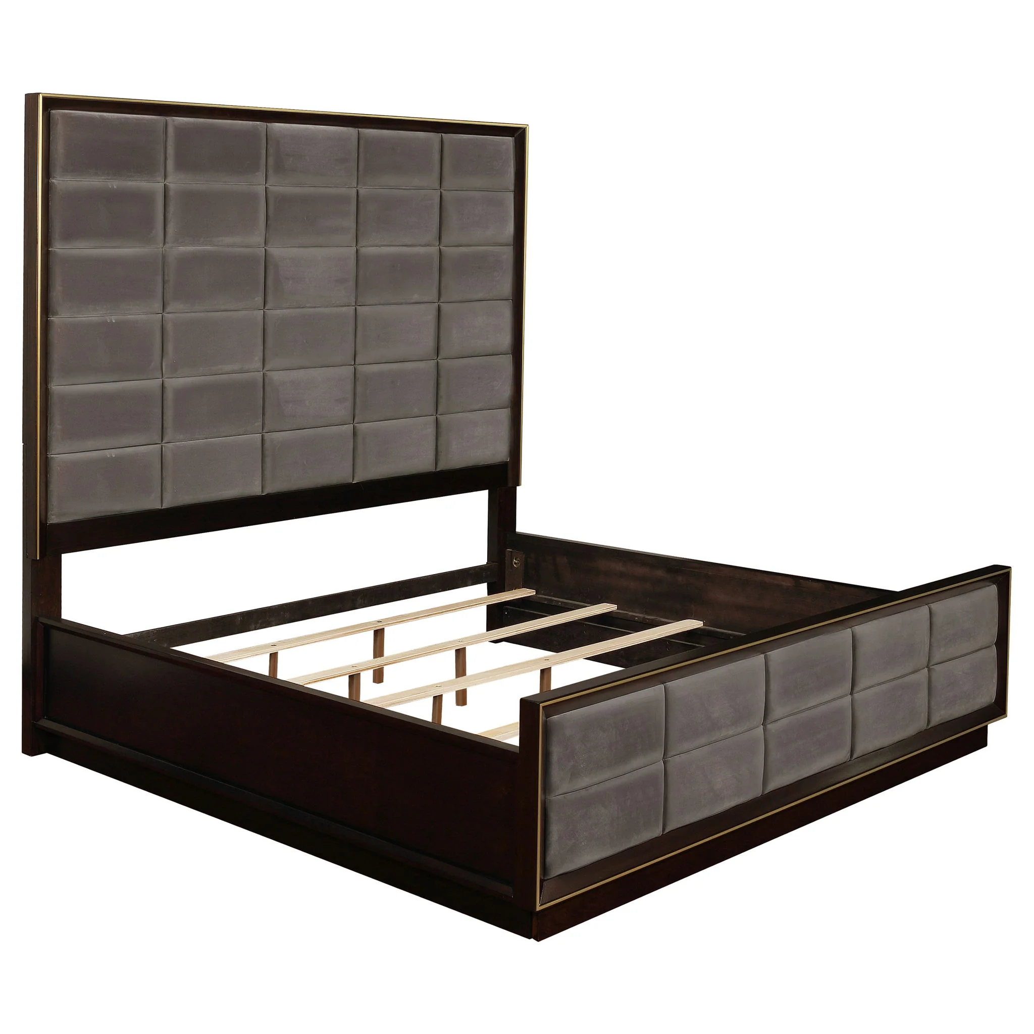 Durango 4-piece Eastern King Bedroom Set Smoked Peppercorn - Image 3
