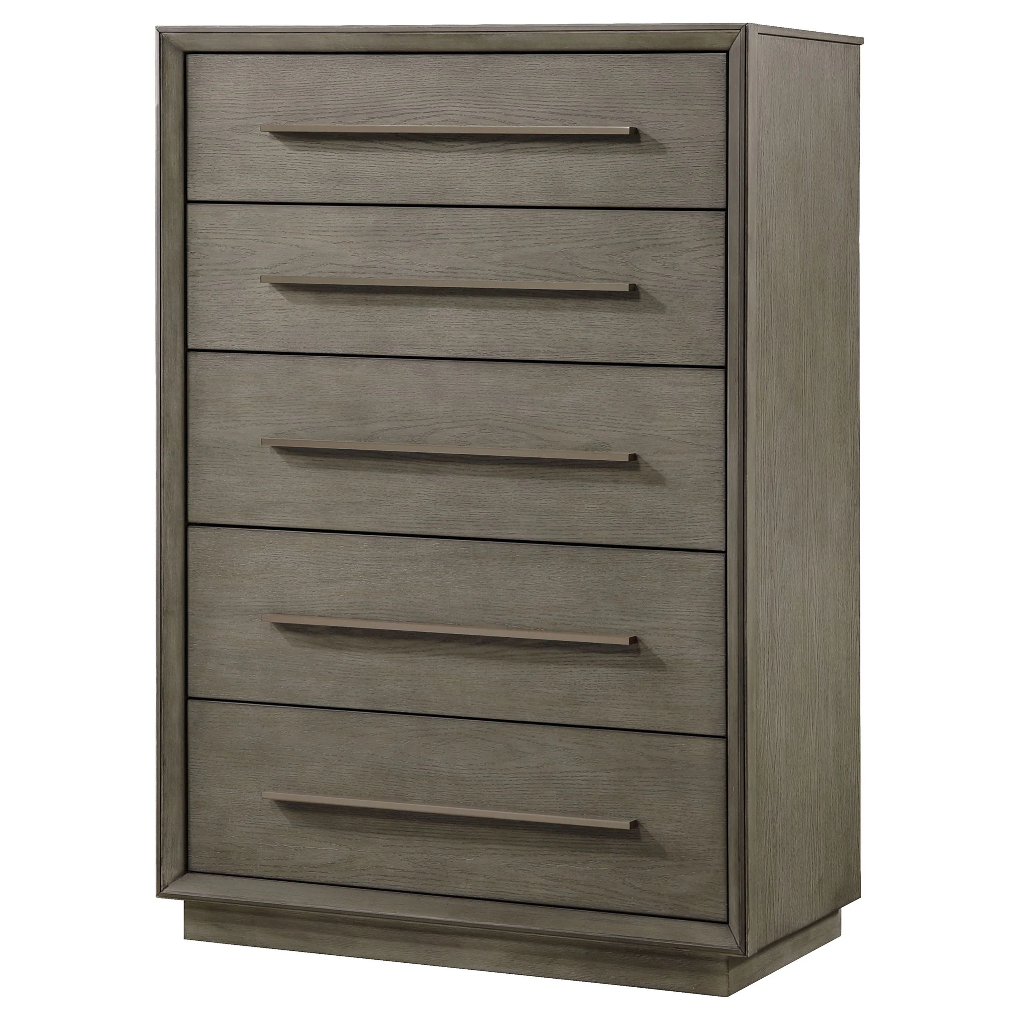 Durango 5-drawer Bedroom Chest Taupe Oak - Image 3