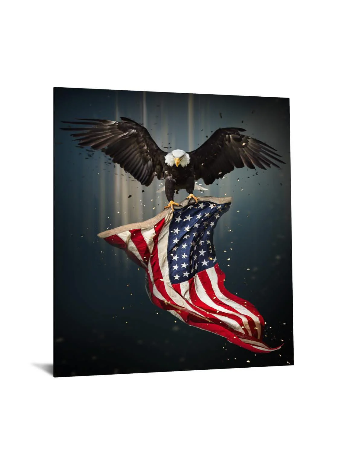 EAGLE FLAG WALL ART - Image 2