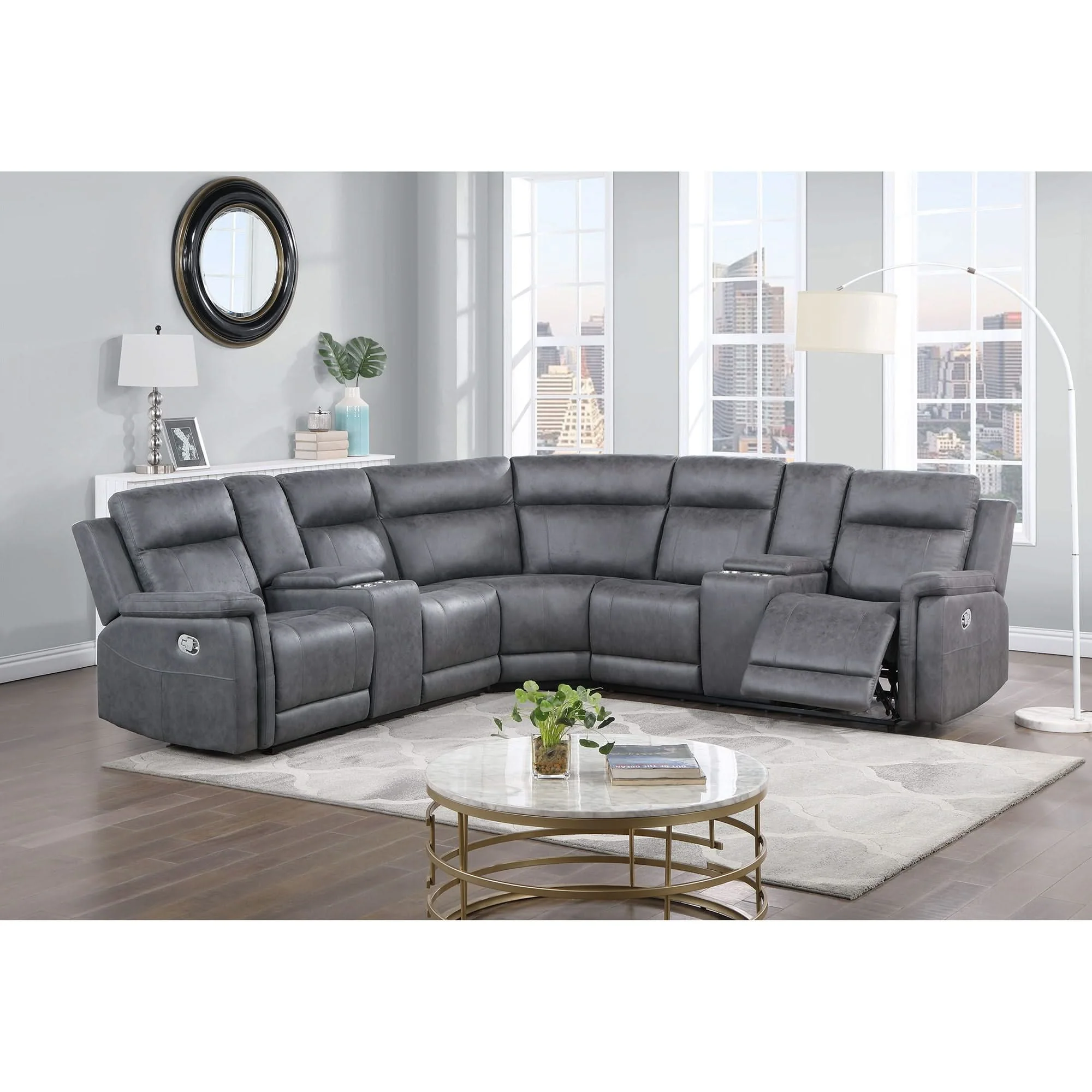 Eco - Sectional - Greige - Image 3