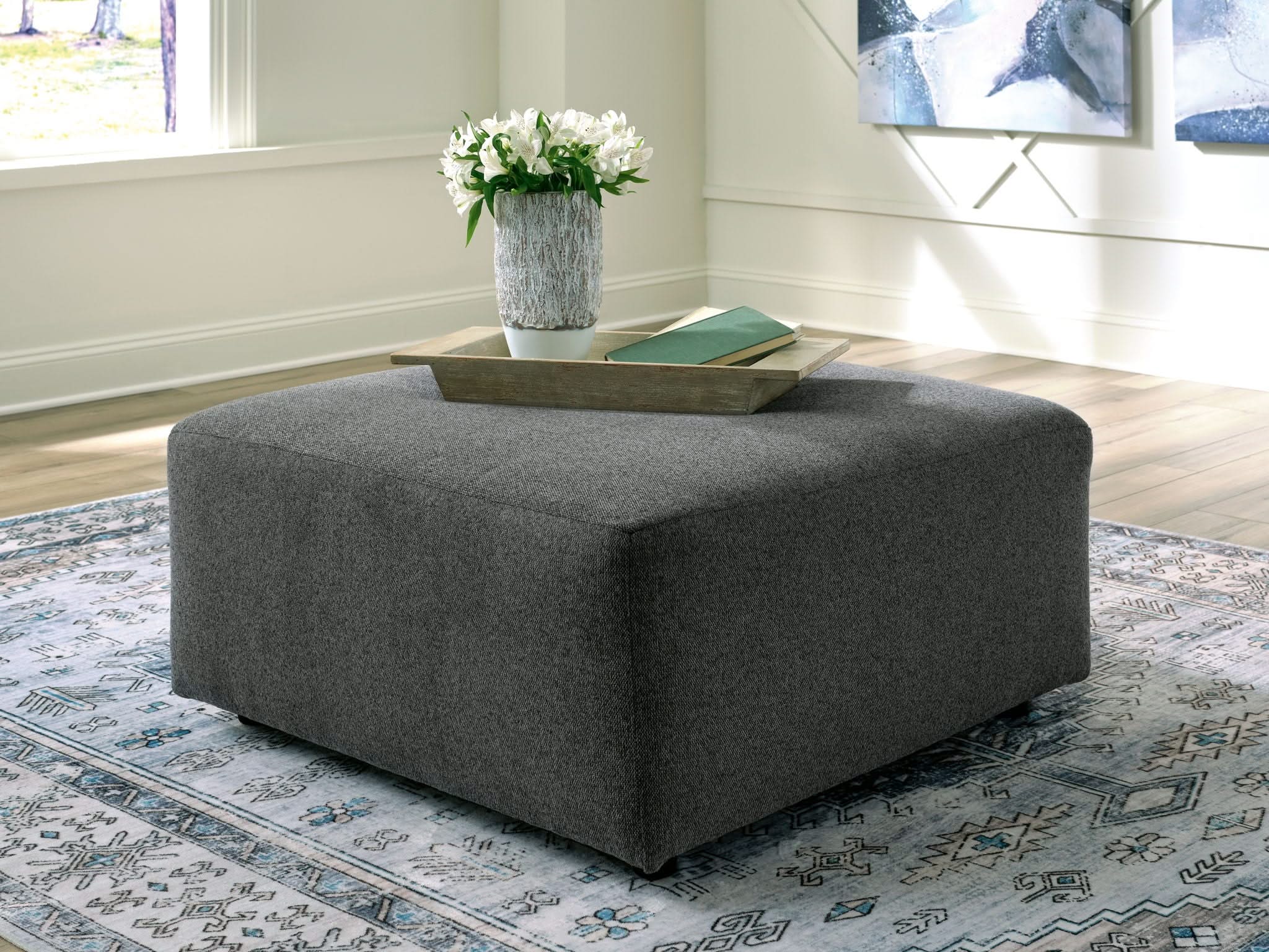 Edenfield - Oversized Accent Ottoman - Image 8
