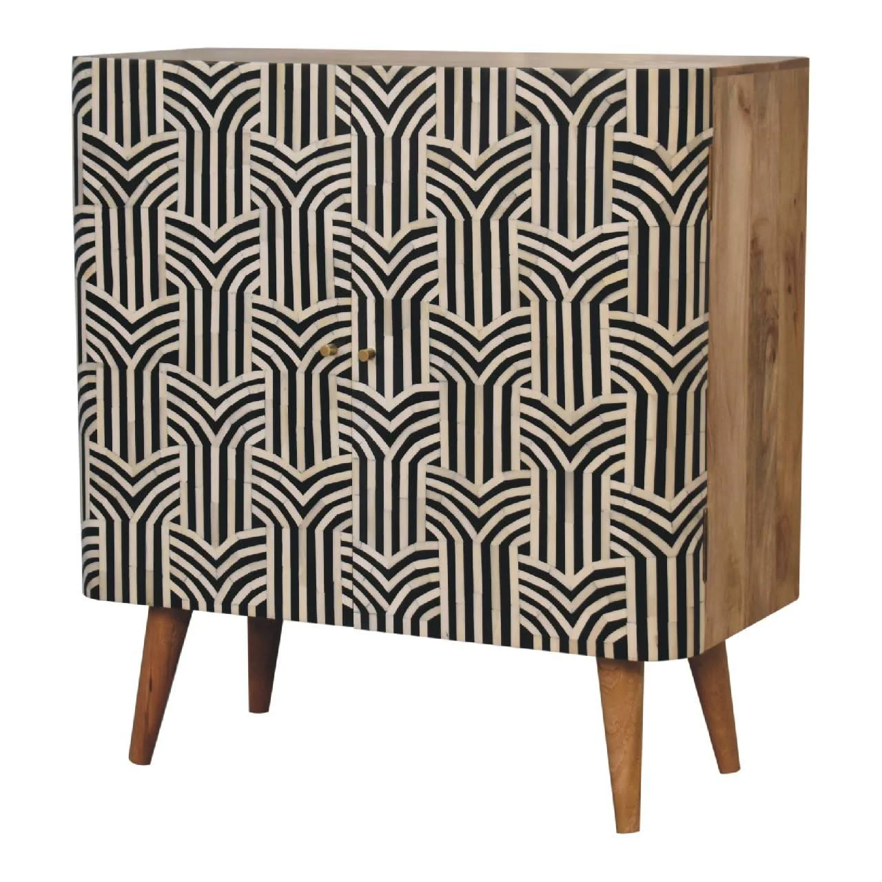 Edessa Bone Inlay Cabinet - Image 4