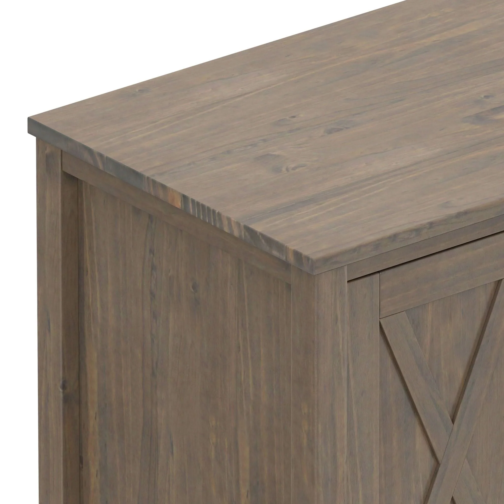 Ela - TV Media Stand - Smoky Brown - Image 3