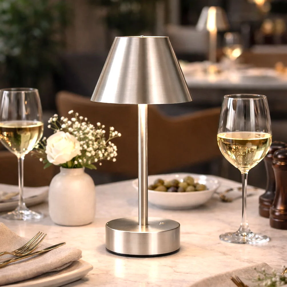 Elegance Rechargeable LED Table Lamp LED Touch Switch - Image 4