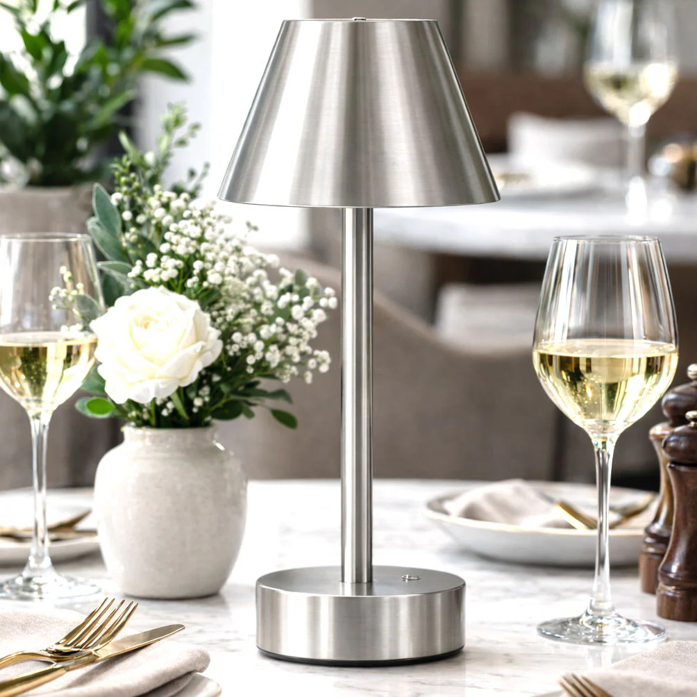 Elegance Rechargeable LED Table Lamp LED Touch Switch - Image 6