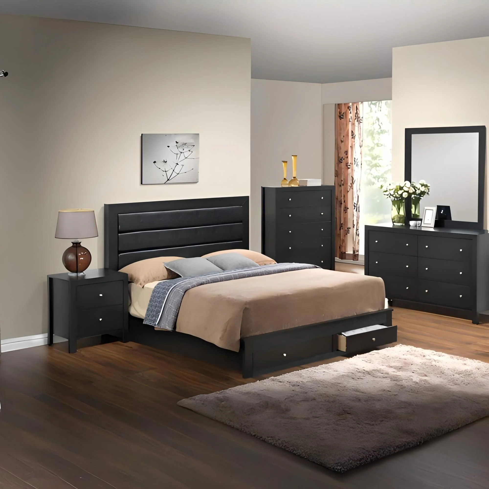 Elegant Storage Bed For Cozy Spaces - Image 3