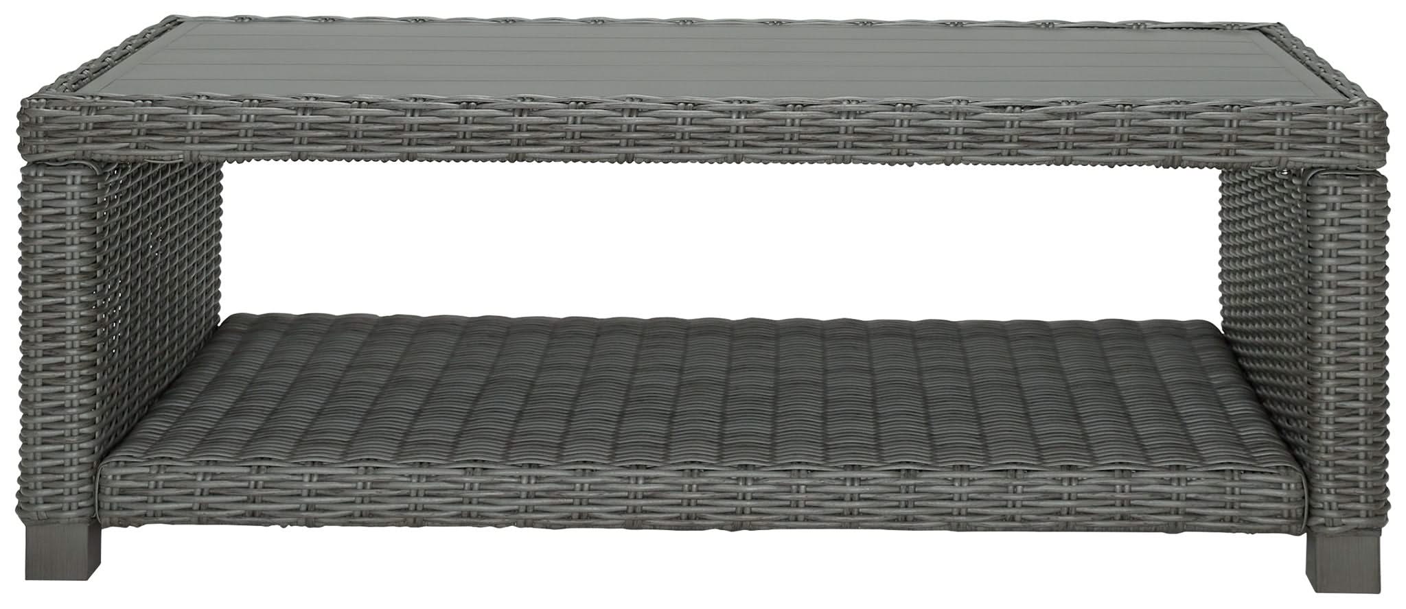 Elite Park - Rectangular Cocktail Table - Gray - Image 4