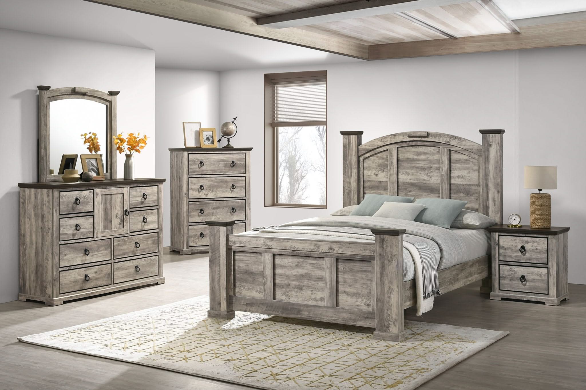 Ella-Mae - Dresser & Mirror - Gray - Image 4