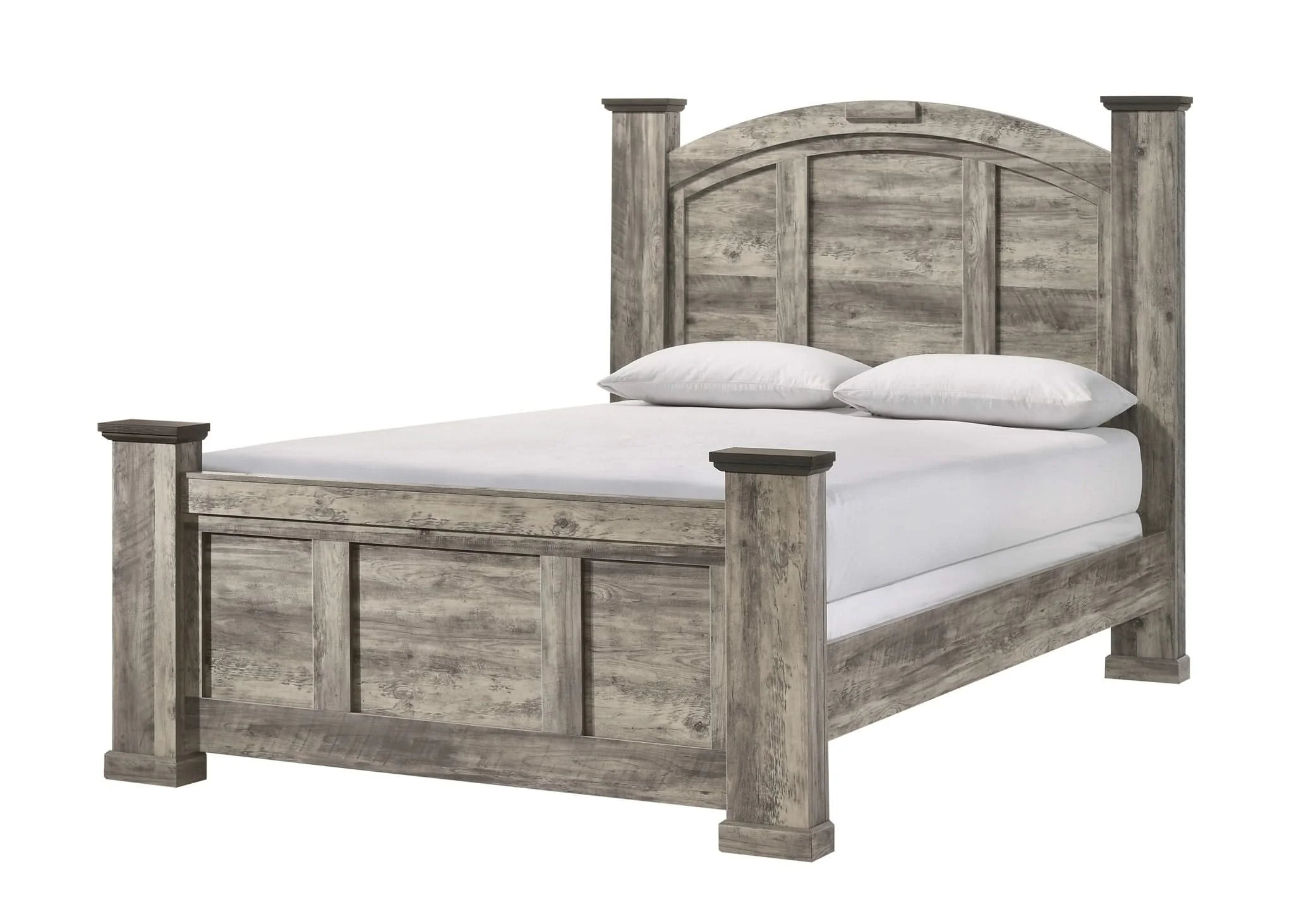 Ella-Mae - Queen 4 Piece Bedroom Set - Gray - Image 2