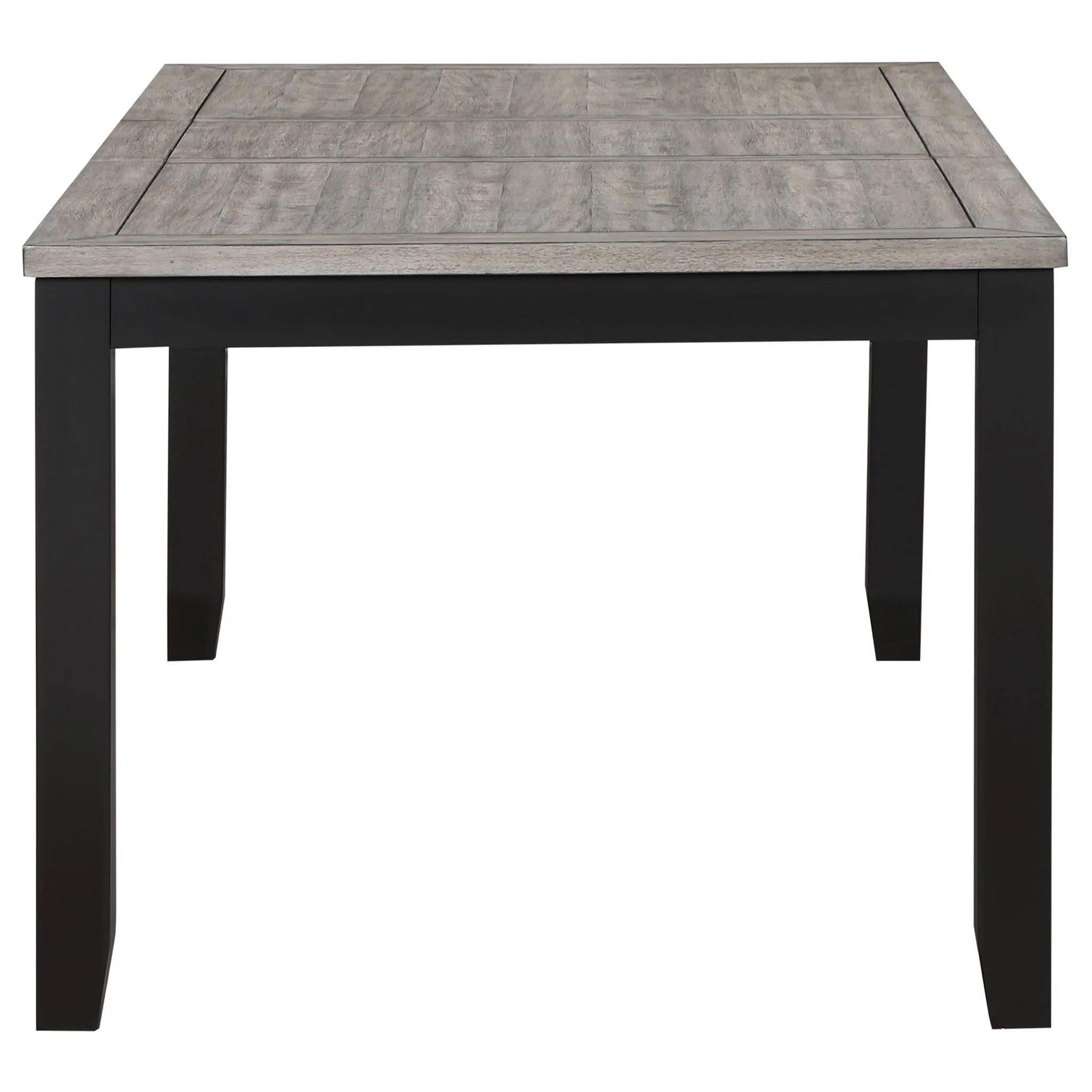 Elodie Rectangular 78-inch Extension Leaf Dining Table Black - Image 3