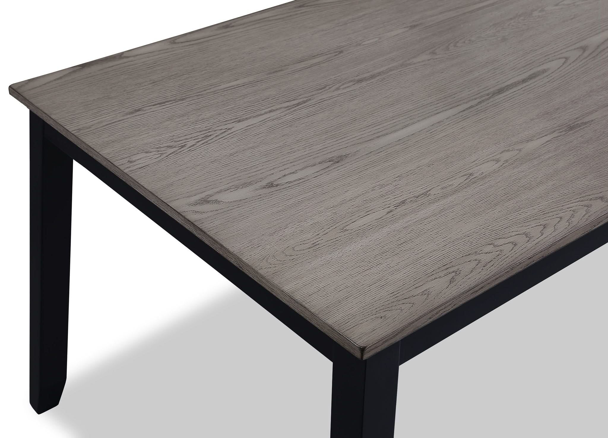 Eloise - 7 Piece Dinette Set - Charcoal / Gray - Image 2