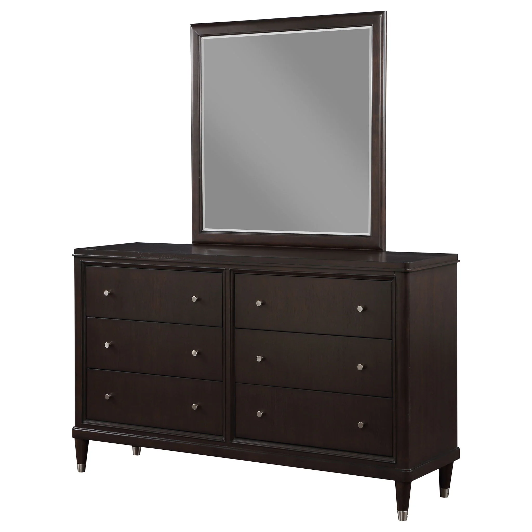 Emberlyn 6-drawer Dresser with Mirror Brown - Image 2