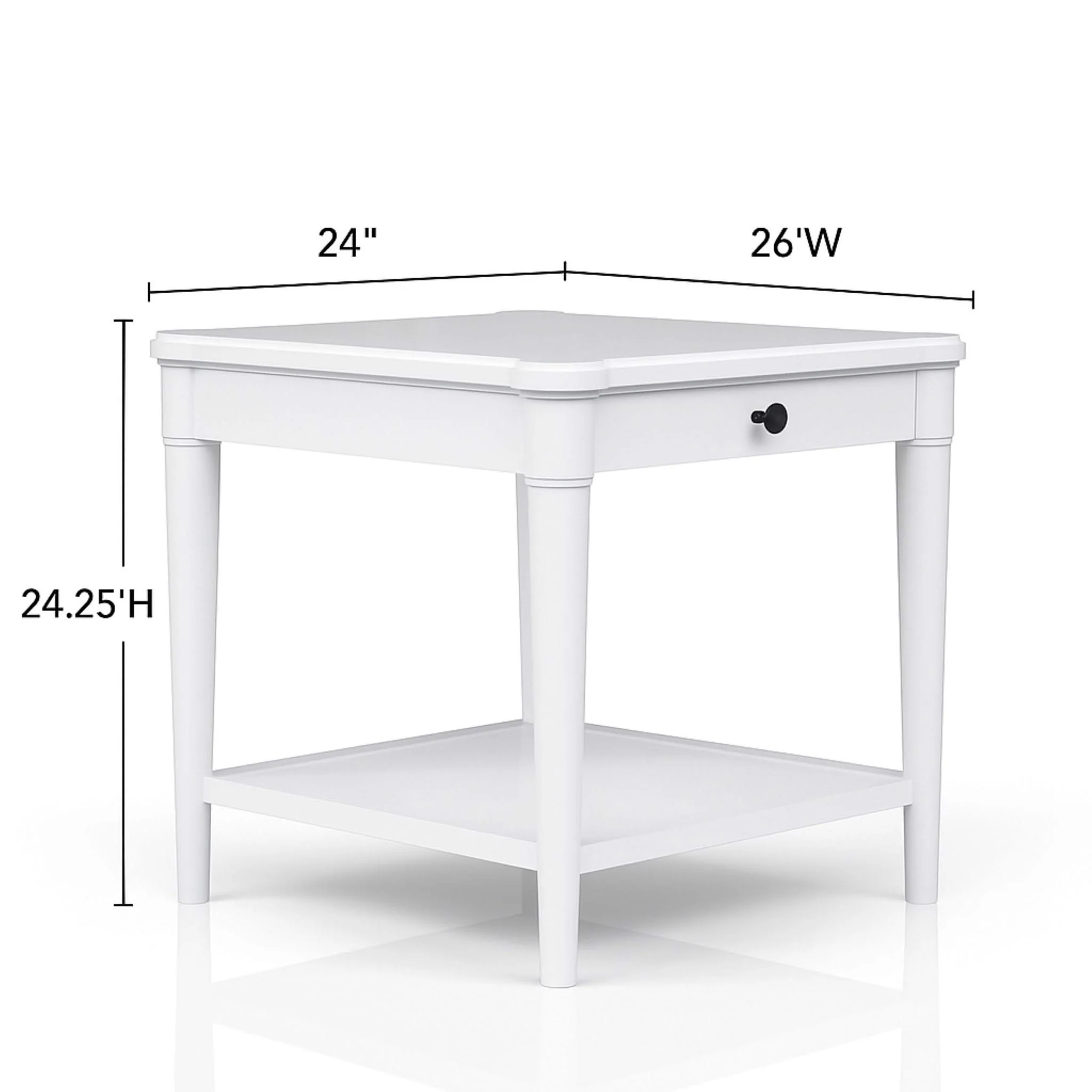 End Table With Storage Drawer - Image 3
