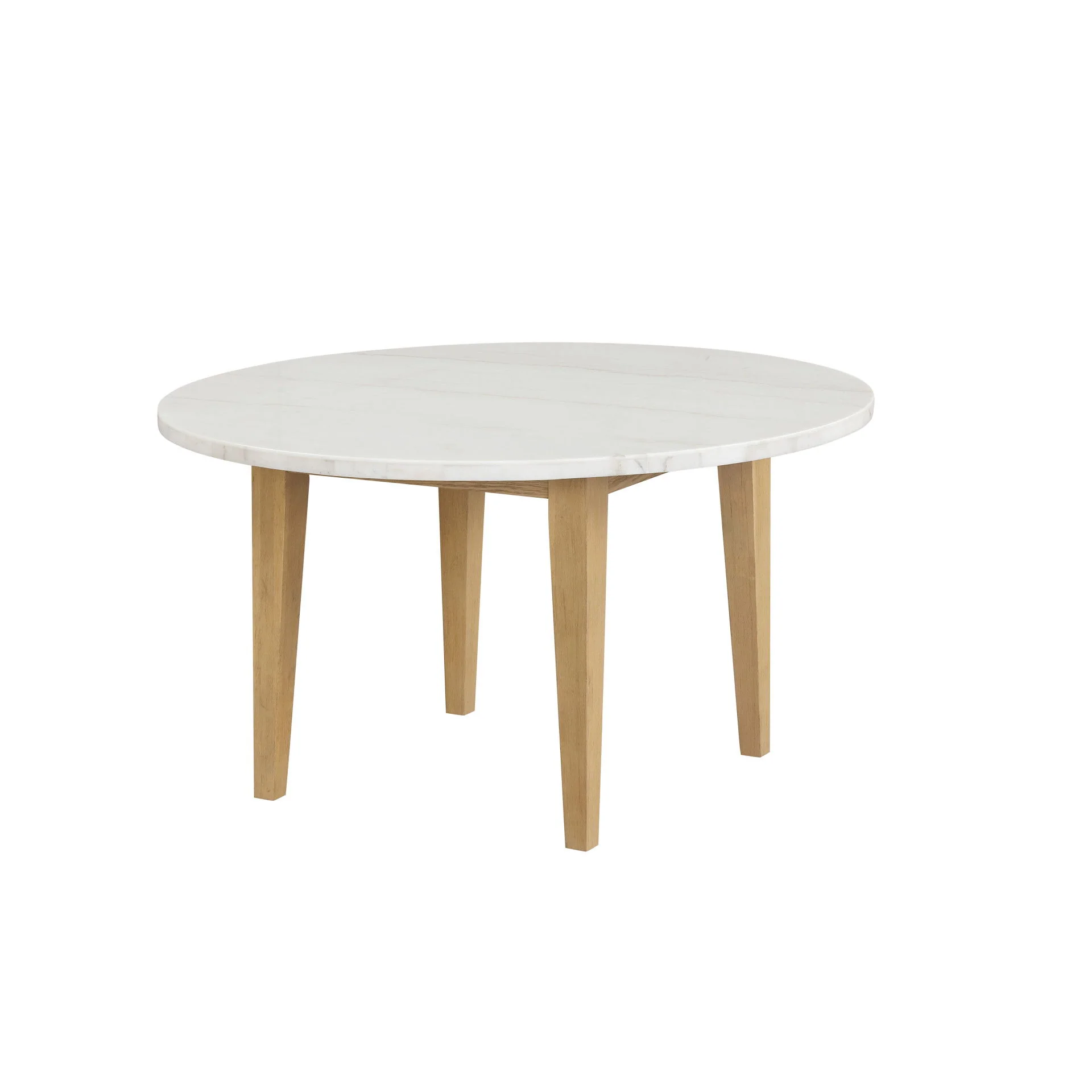 Essence - 54" Round Dining Table With Marble Top - Image 2