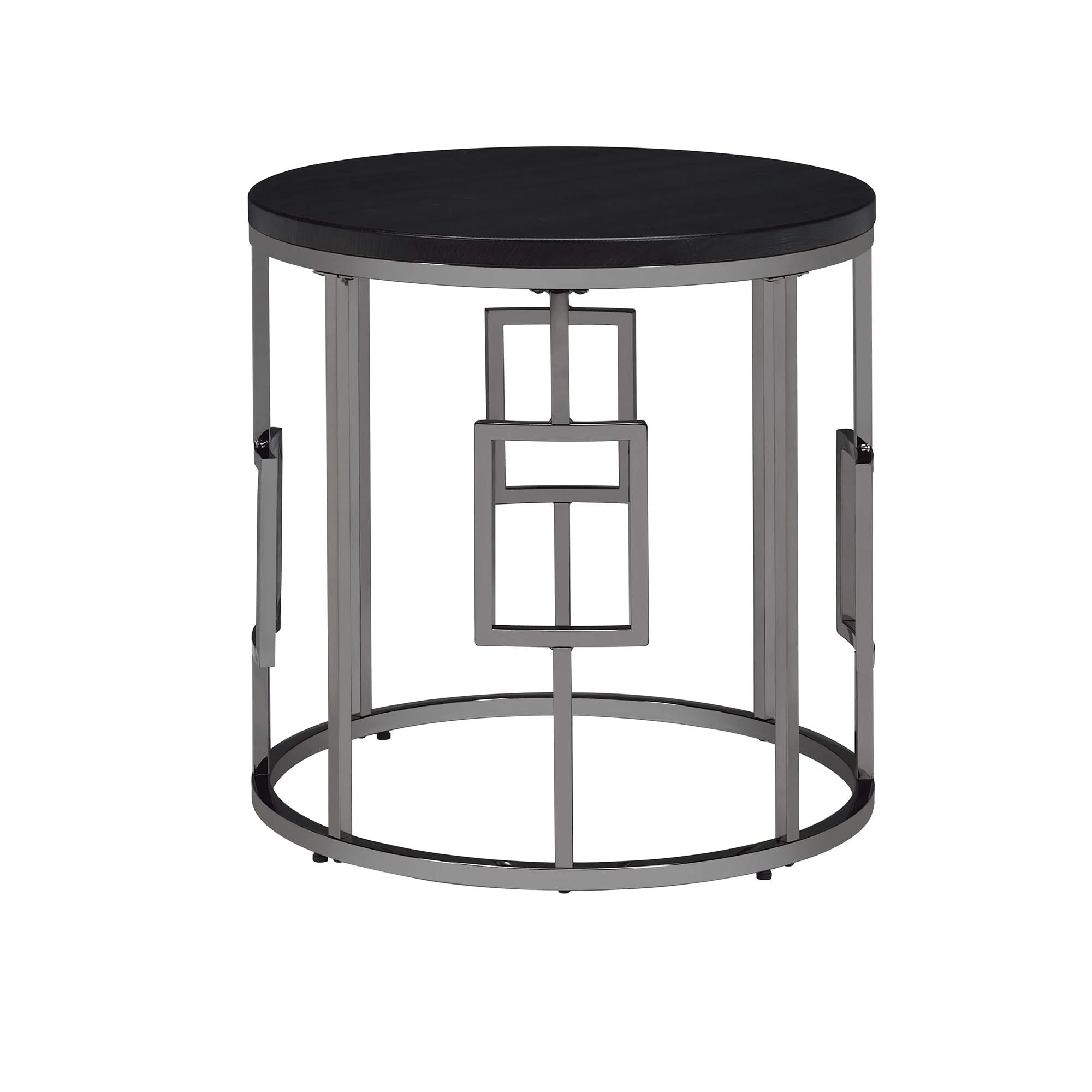 Ester - Round End Table - Chrome - Image 2