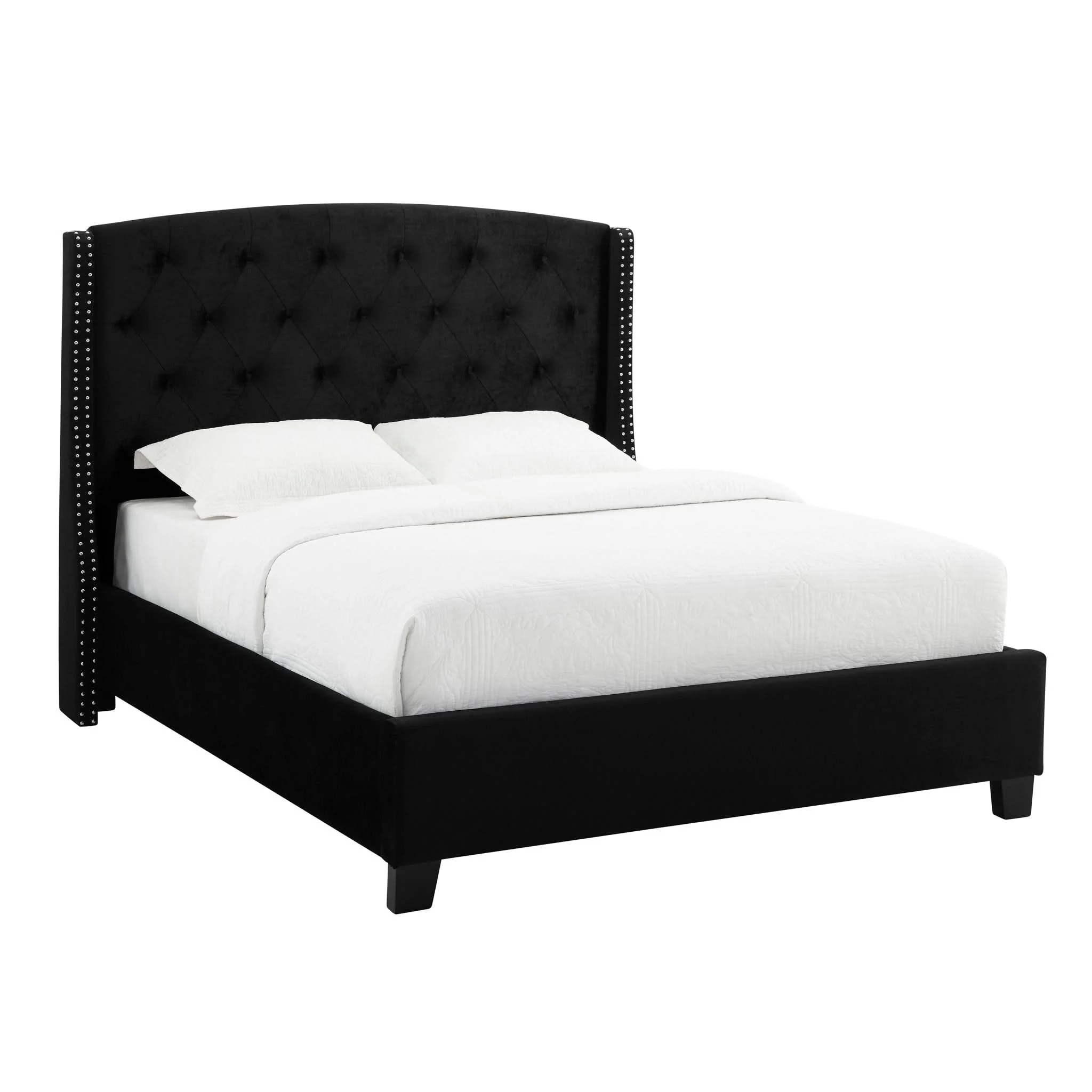 Eva - Queen Bed - Black - Image 2