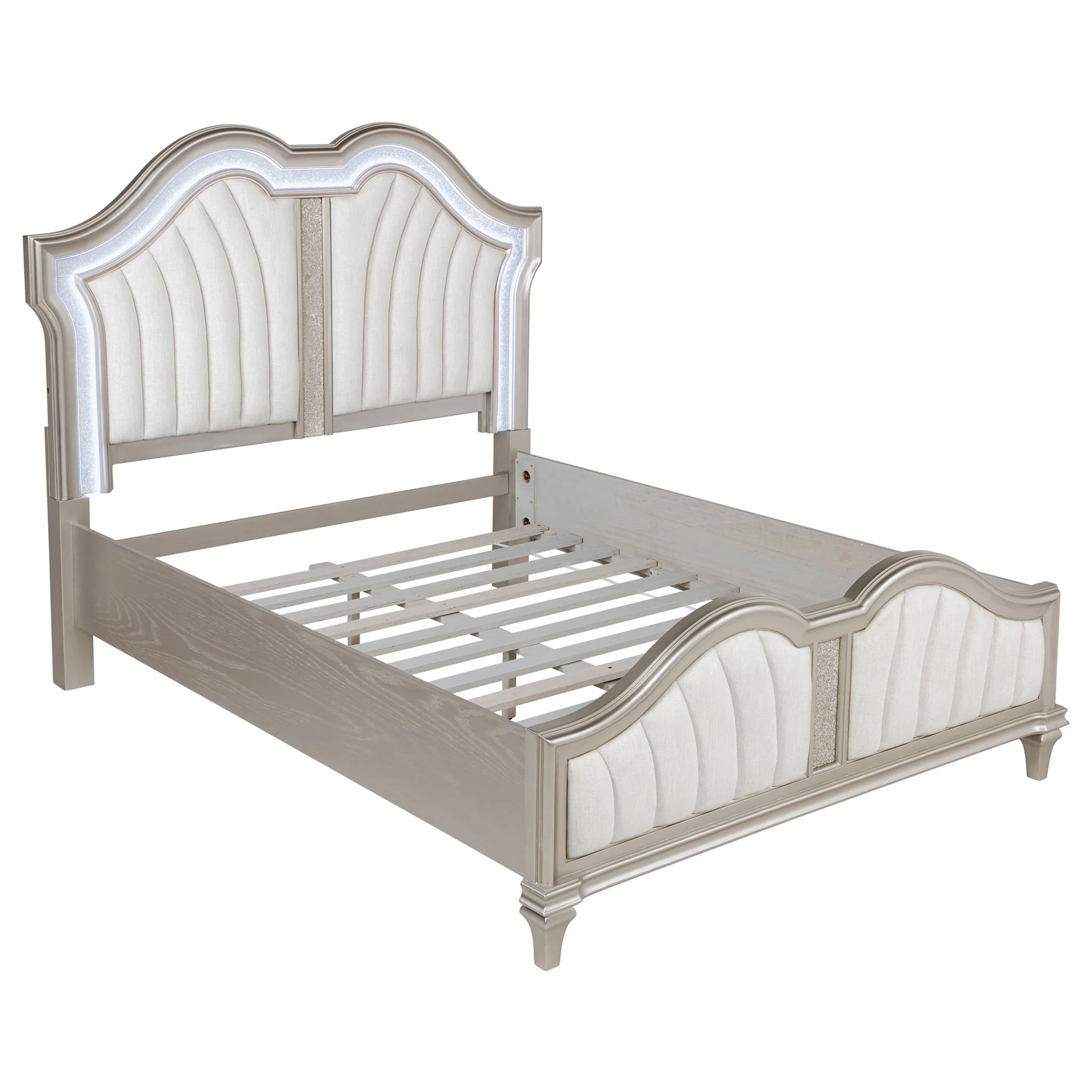 Evangeline 5-piece Queen Bedroom Set Silver Oak - Image 3